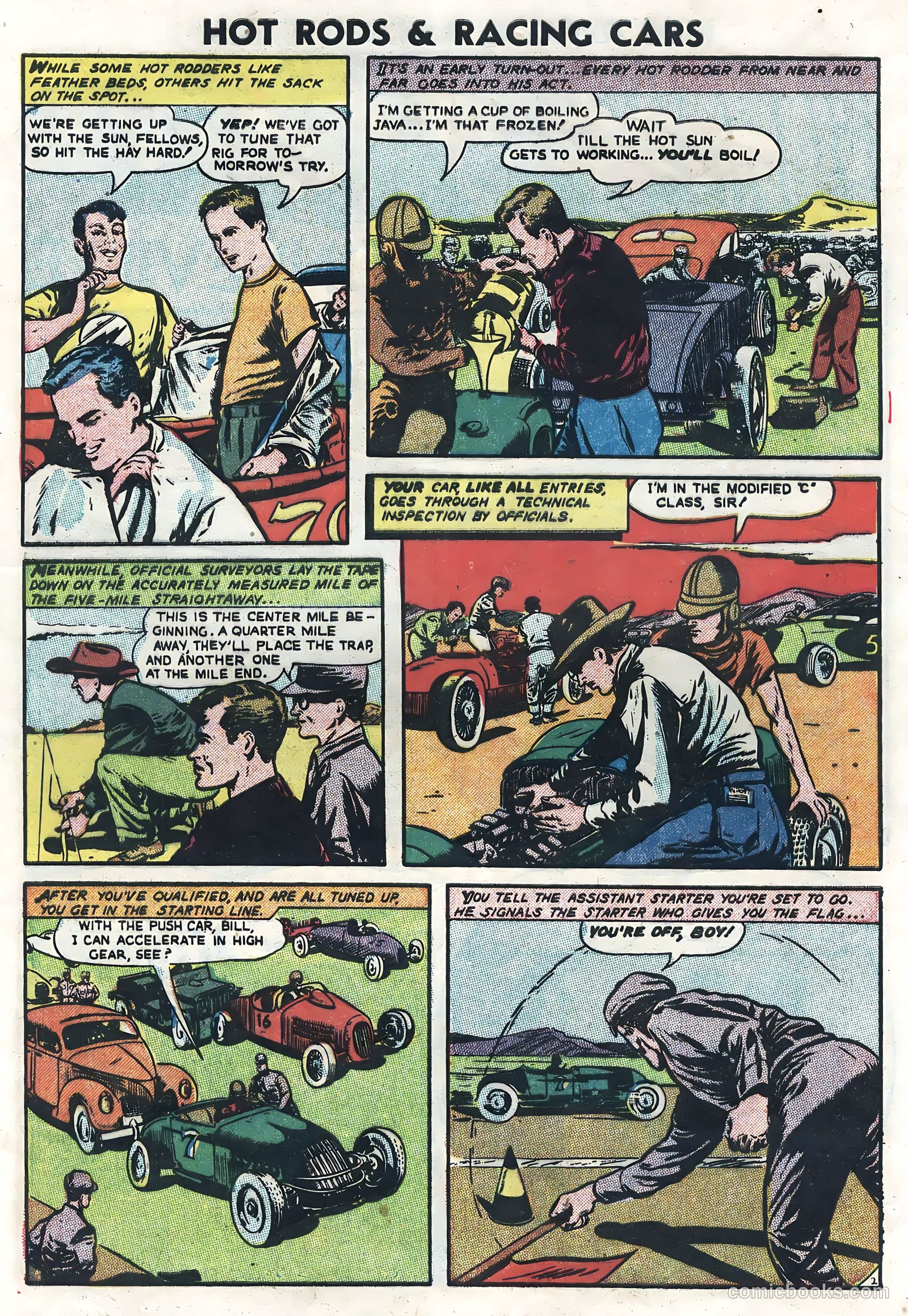Hot Rods and Racing Cars #4 — page 4 of 36