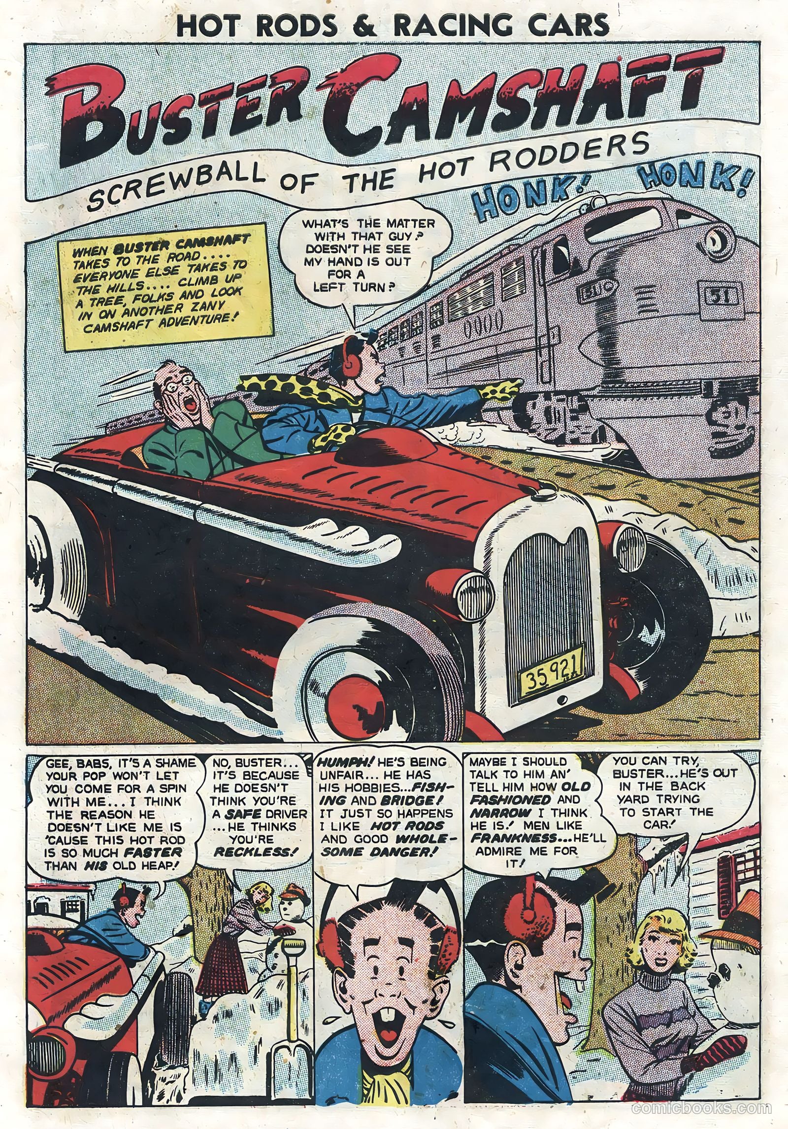 Hot Rods and Racing Cars #4 — page 7 of 36