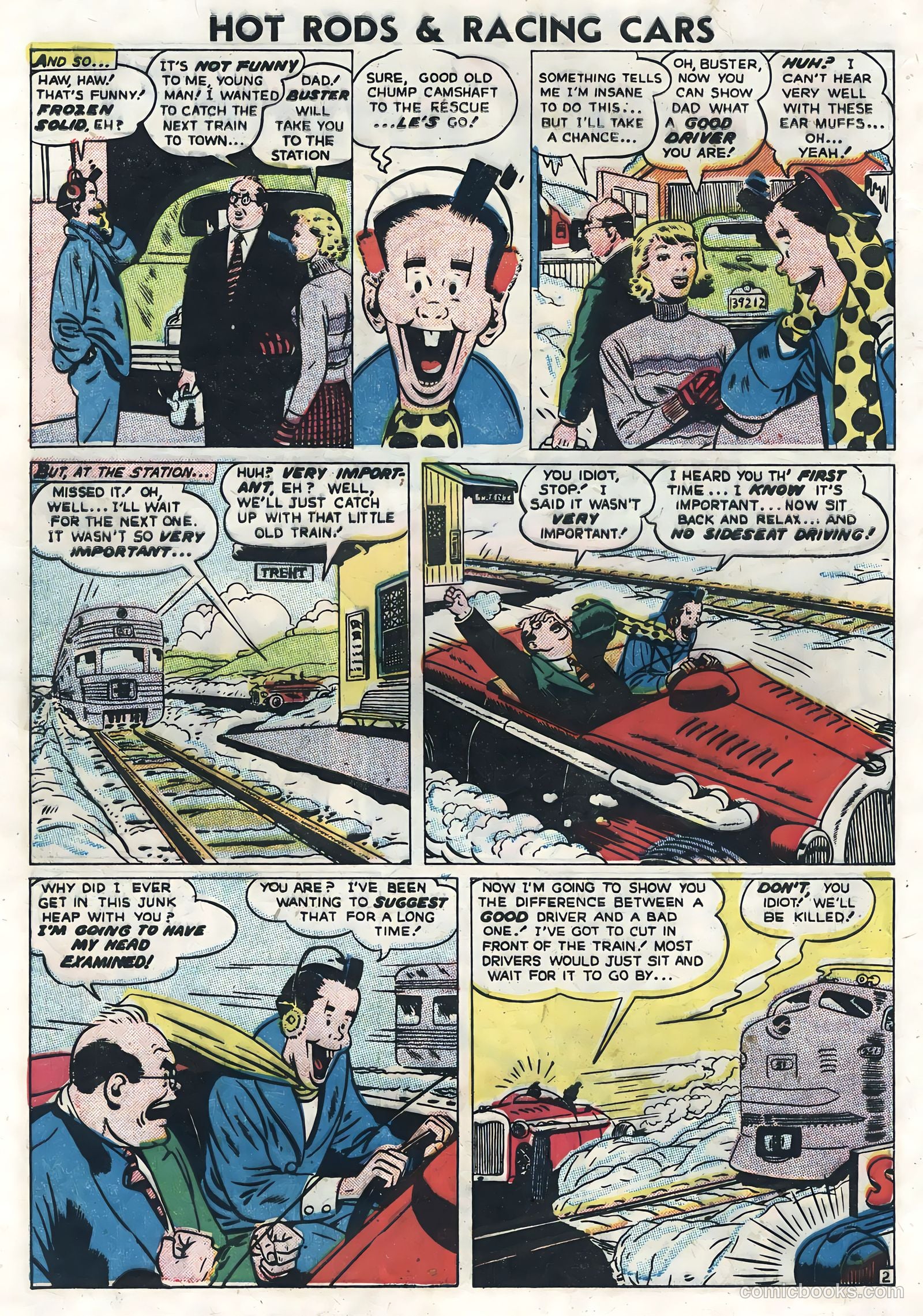 Hot Rods and Racing Cars #4 — page 8 of 36