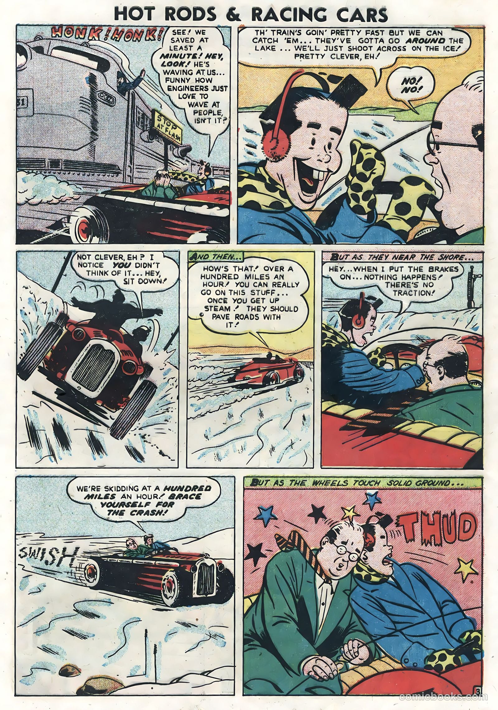 Hot Rods and Racing Cars #4 — page 9 of 36