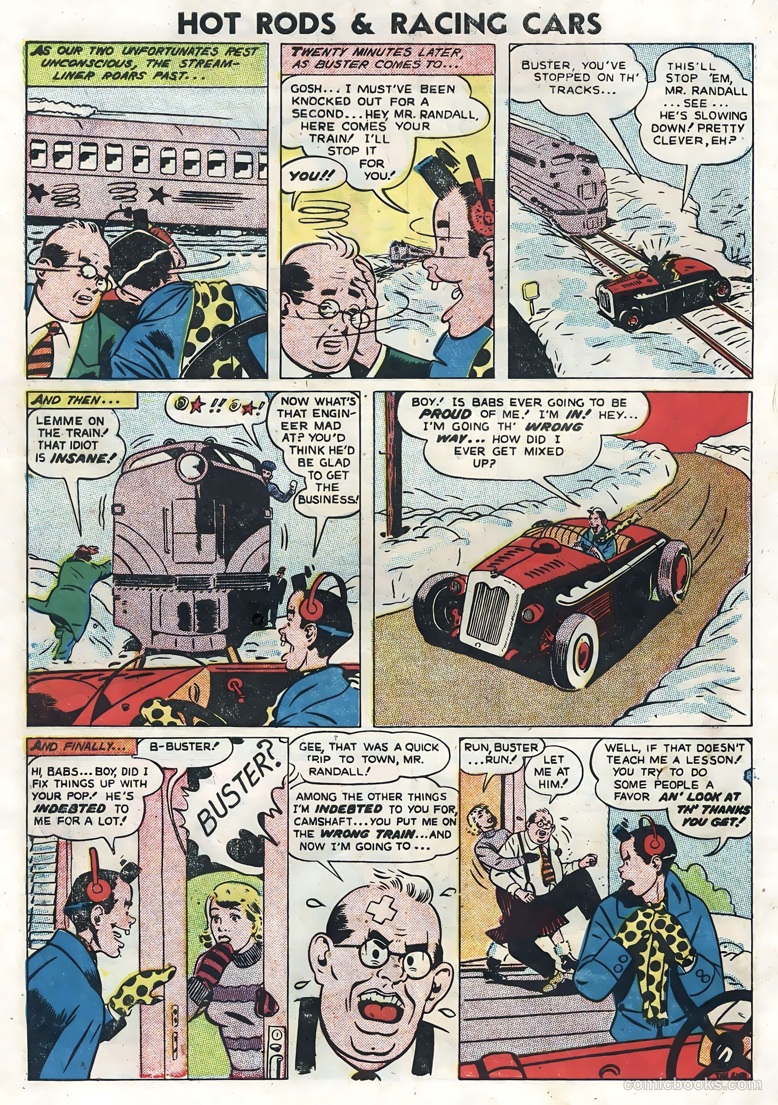 Hot Rods and Racing Cars #4 — page 10 of 36