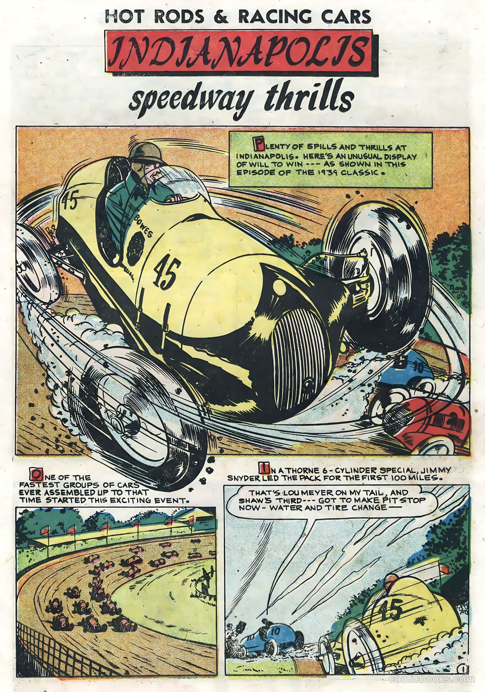 Hot Rods and Racing Cars #4 — page 11 of 36