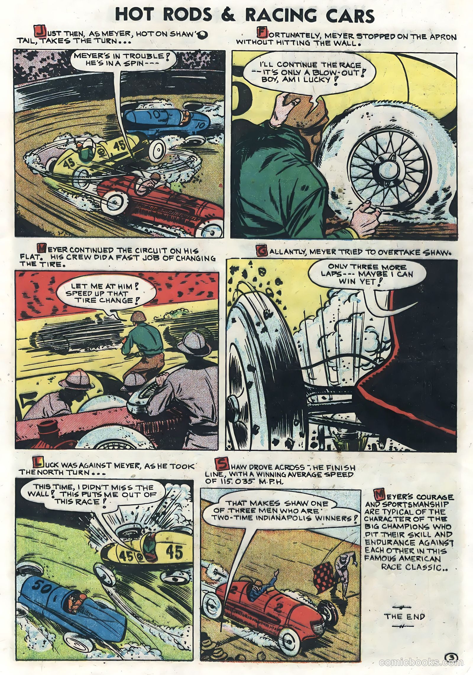Hot Rods and Racing Cars #4 — page 13 of 36