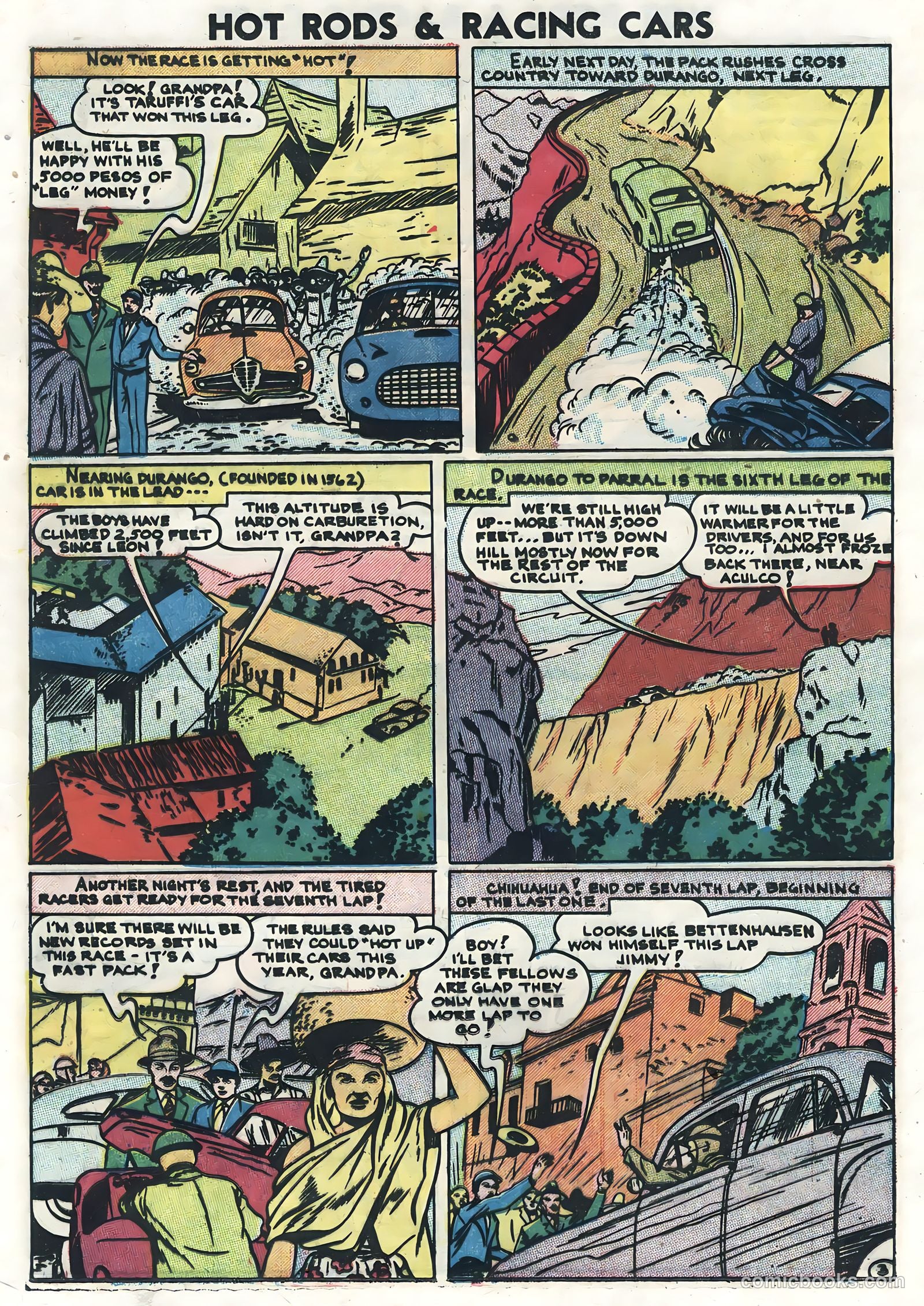 Hot Rods and Racing Cars #4 — page 16 of 36