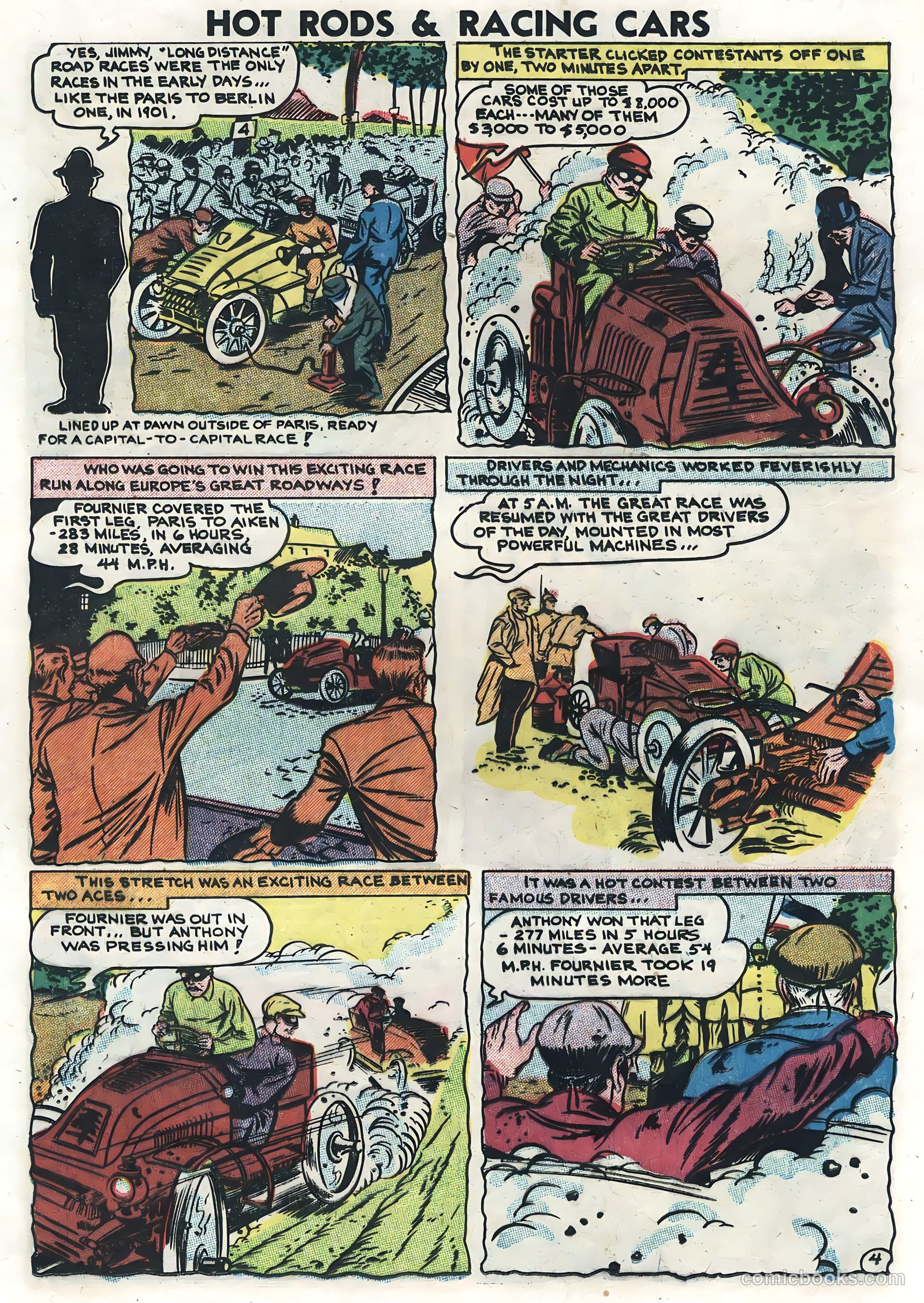 Hot Rods and Racing Cars #4 — page 17 of 36