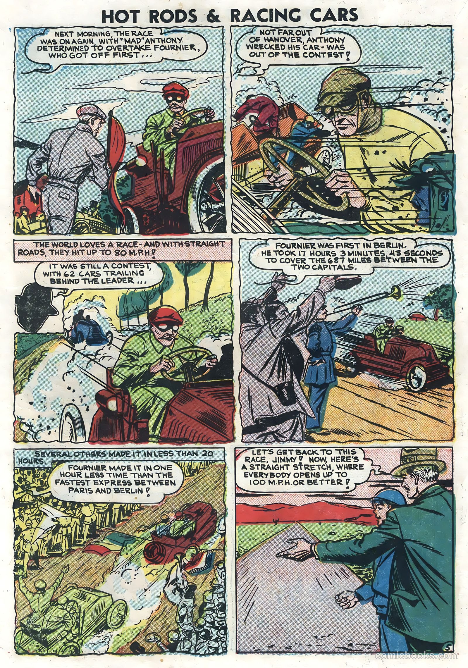 Hot Rods and Racing Cars #4 — page 18 of 36