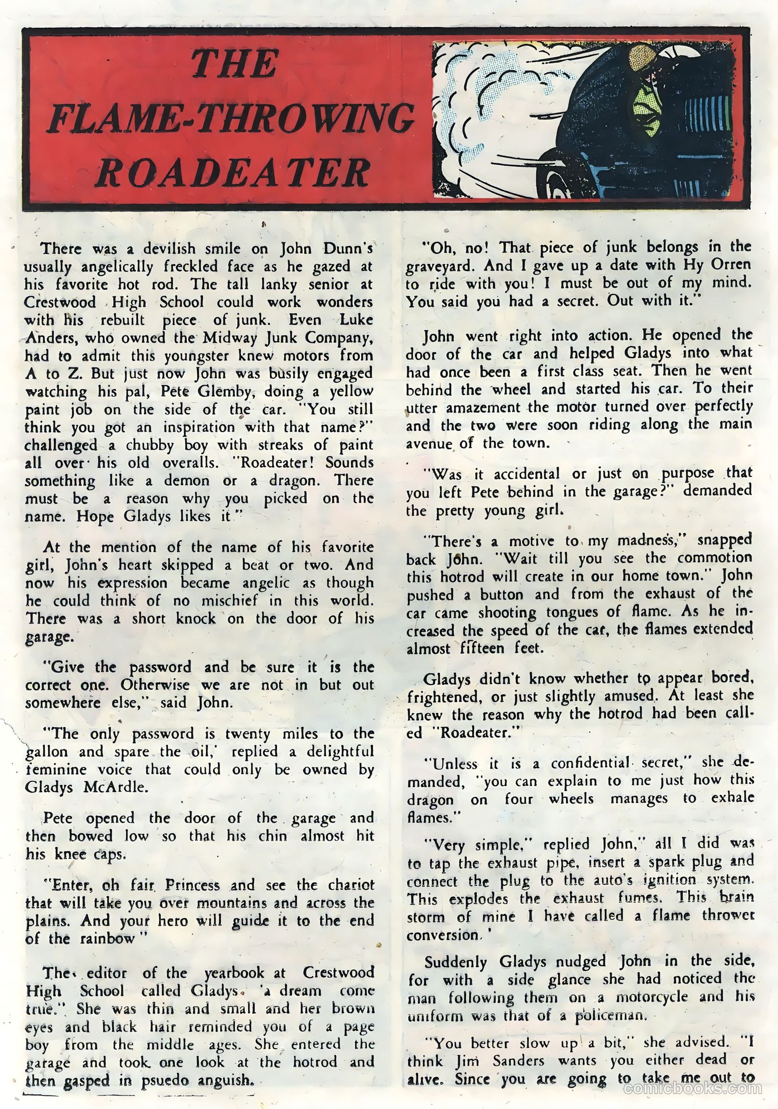 Hot Rods and Racing Cars #4 — page 20 of 36