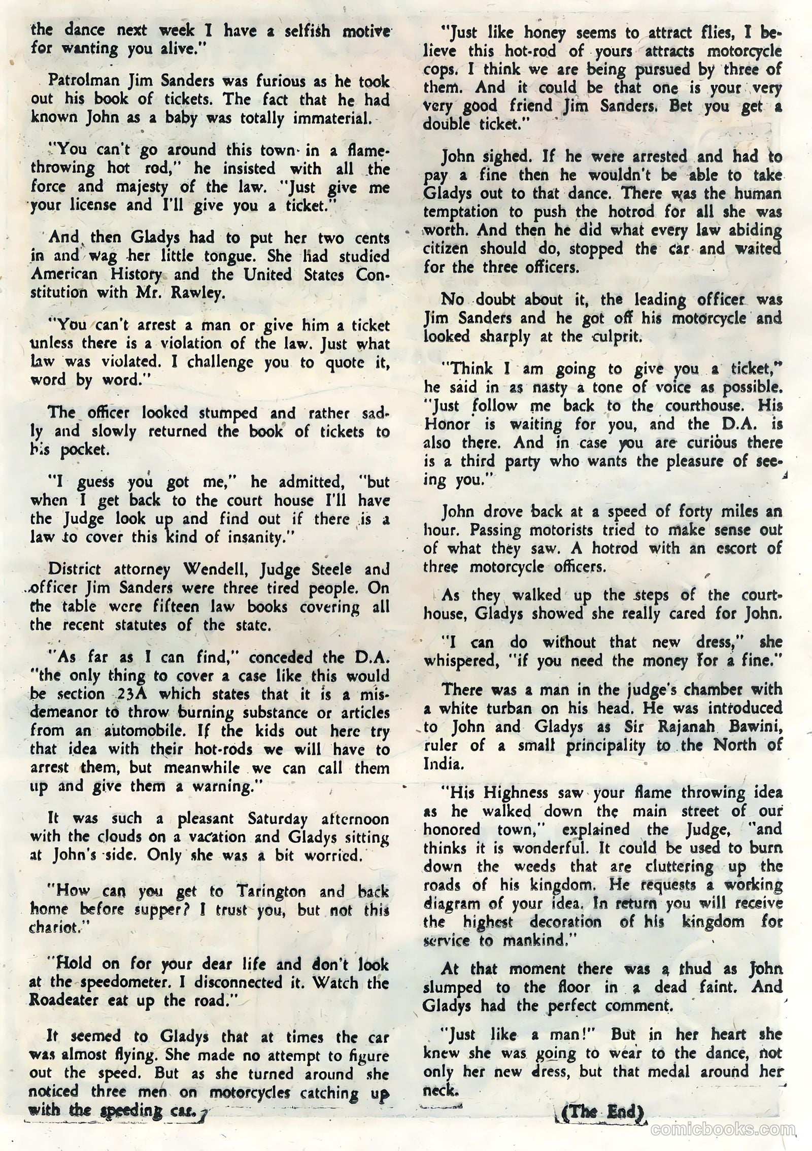 Hot Rods and Racing Cars #4 — page 21 of 36