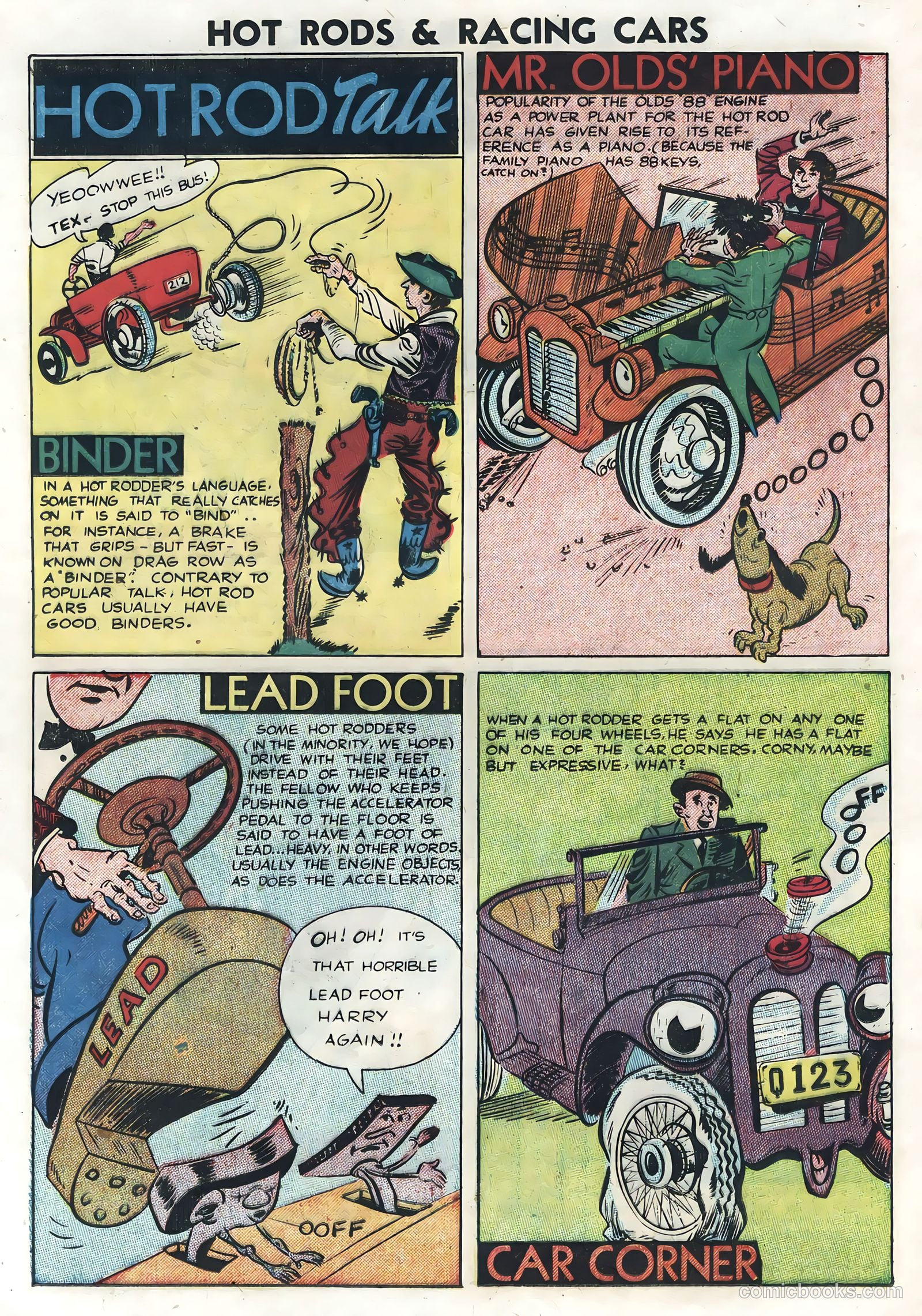 Hot Rods and Racing Cars #4 — page 24 of 36