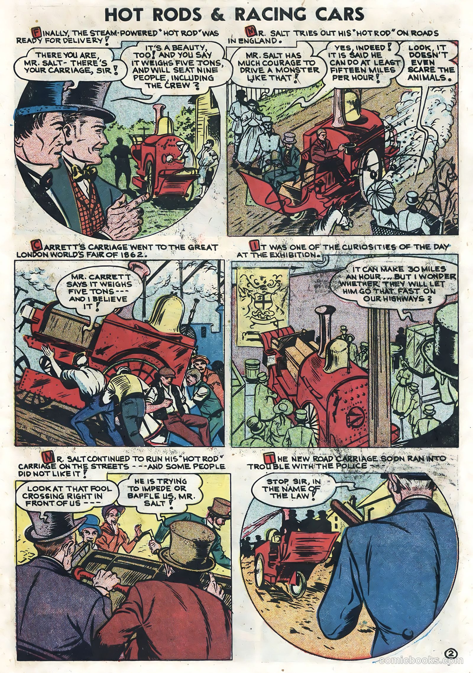 Hot Rods and Racing Cars #4 — page 27 of 36