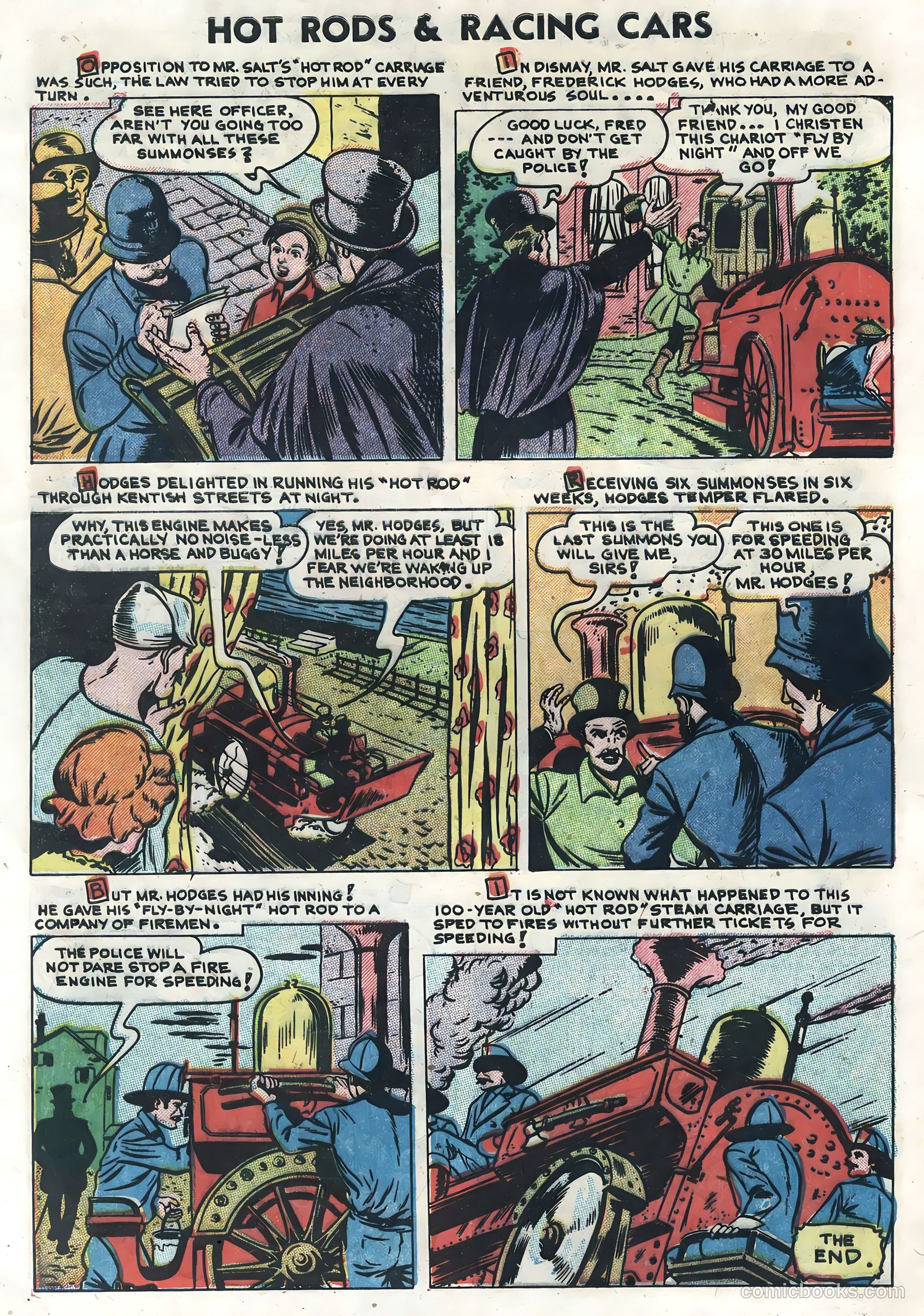 Hot Rods and Racing Cars #4 — page 28 of 36