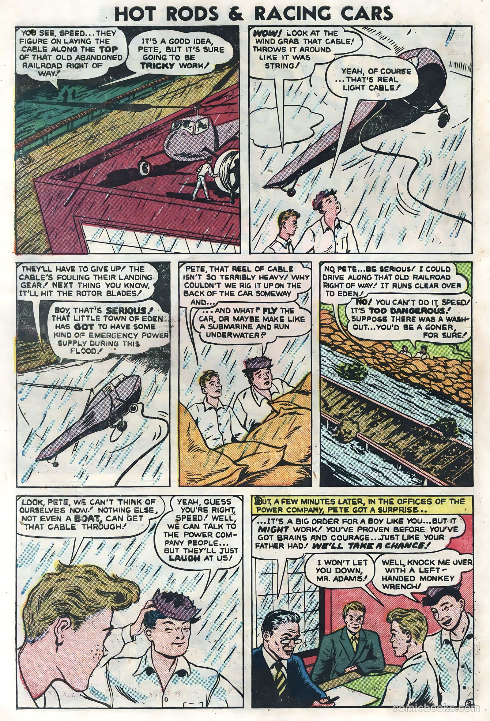 Hot Rods and Racing Cars #4 — page 30 of 36