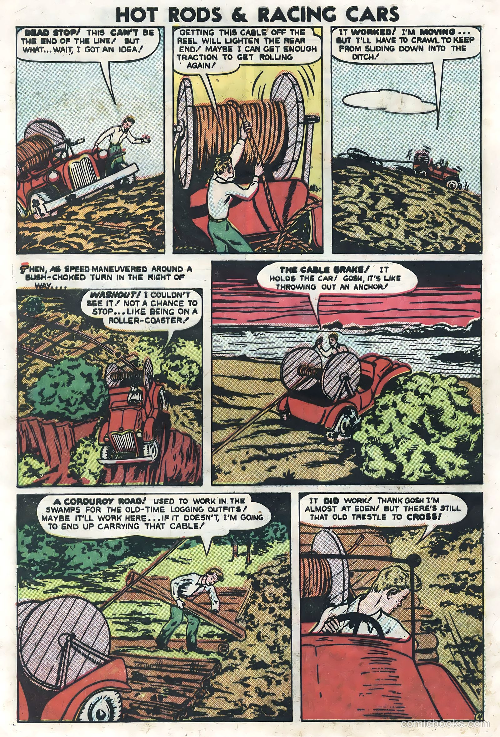 Hot Rods and Racing Cars #4 — page 32 of 36