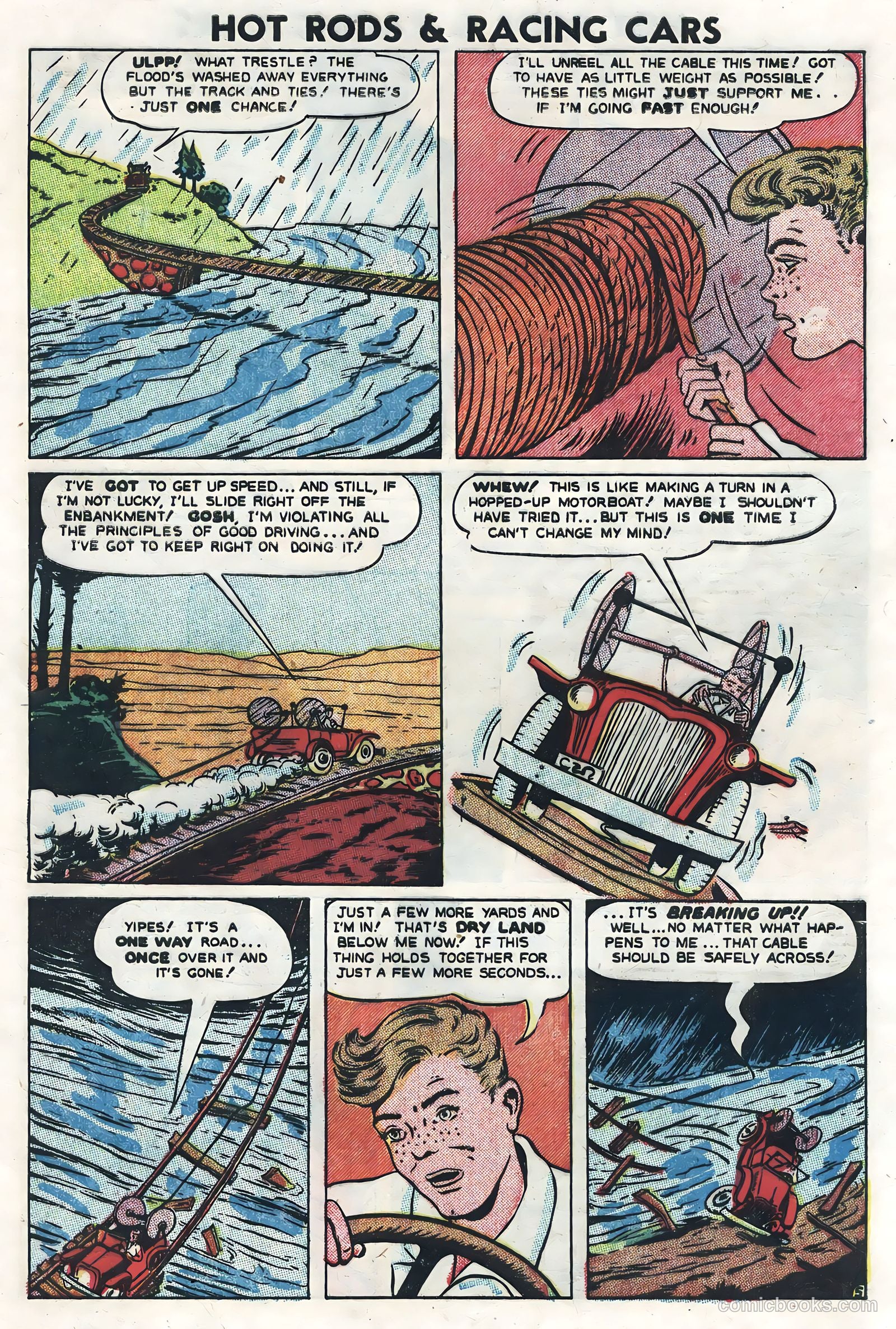 Hot Rods and Racing Cars #4 — page 33 of 36