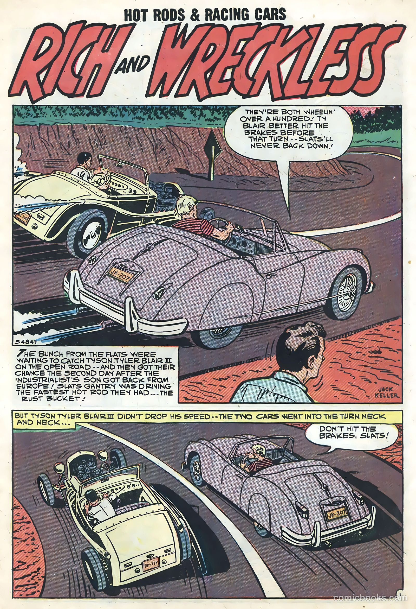 Hot Rods and Racing Cars #40 — page 3 of 36