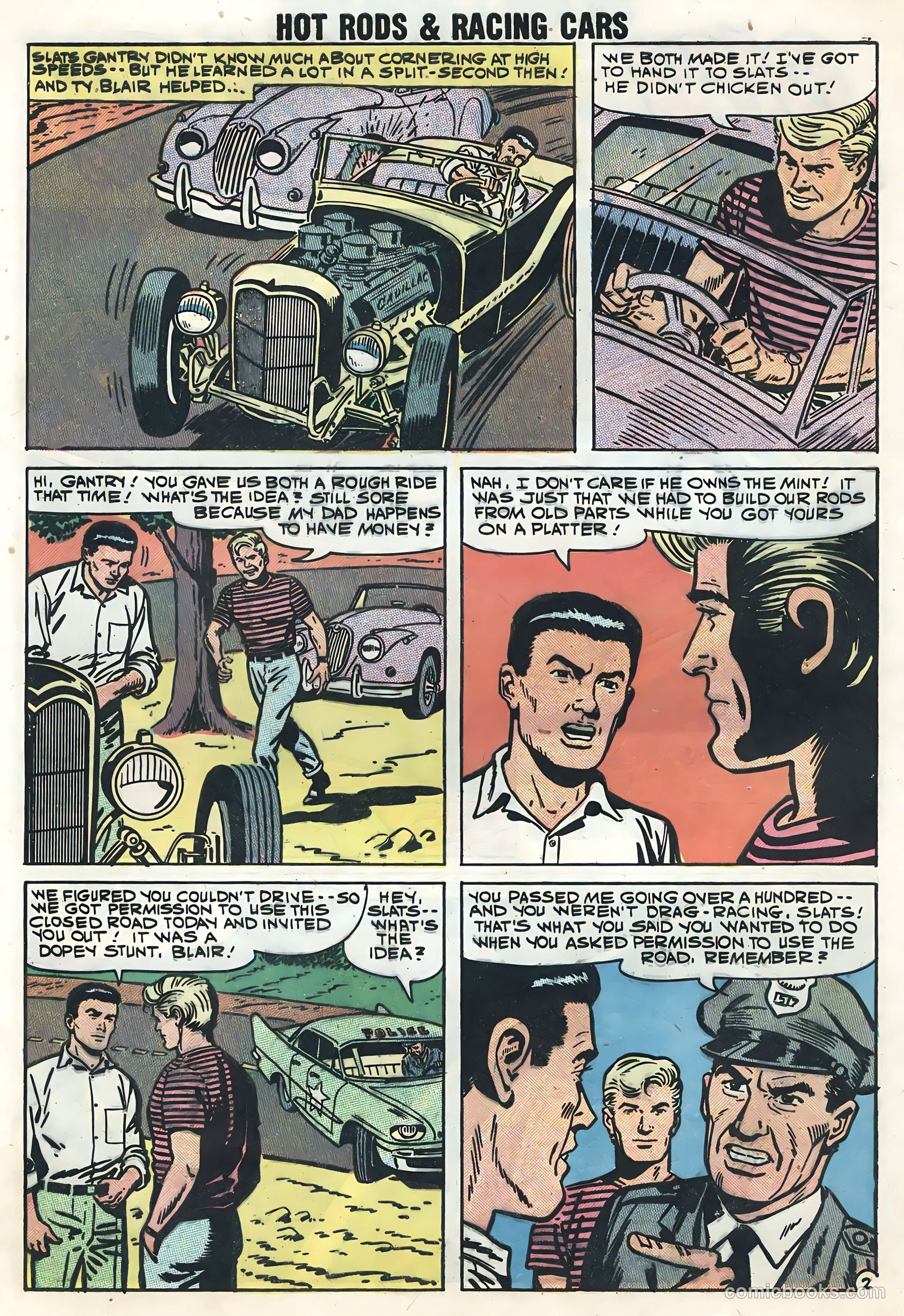 Hot Rods and Racing Cars #40 — page 4 of 36