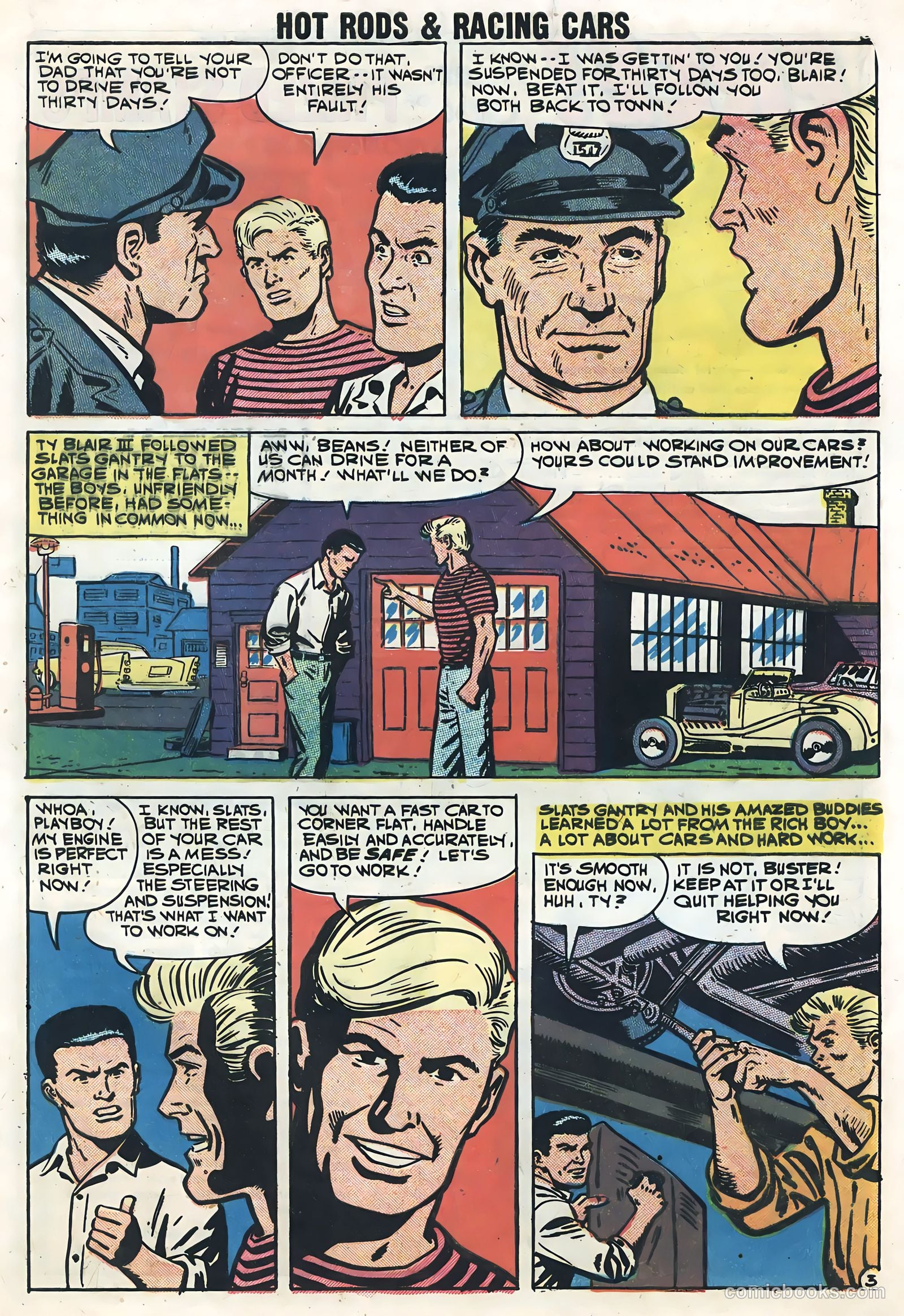 Hot Rods and Racing Cars #40 — page 5 of 36
