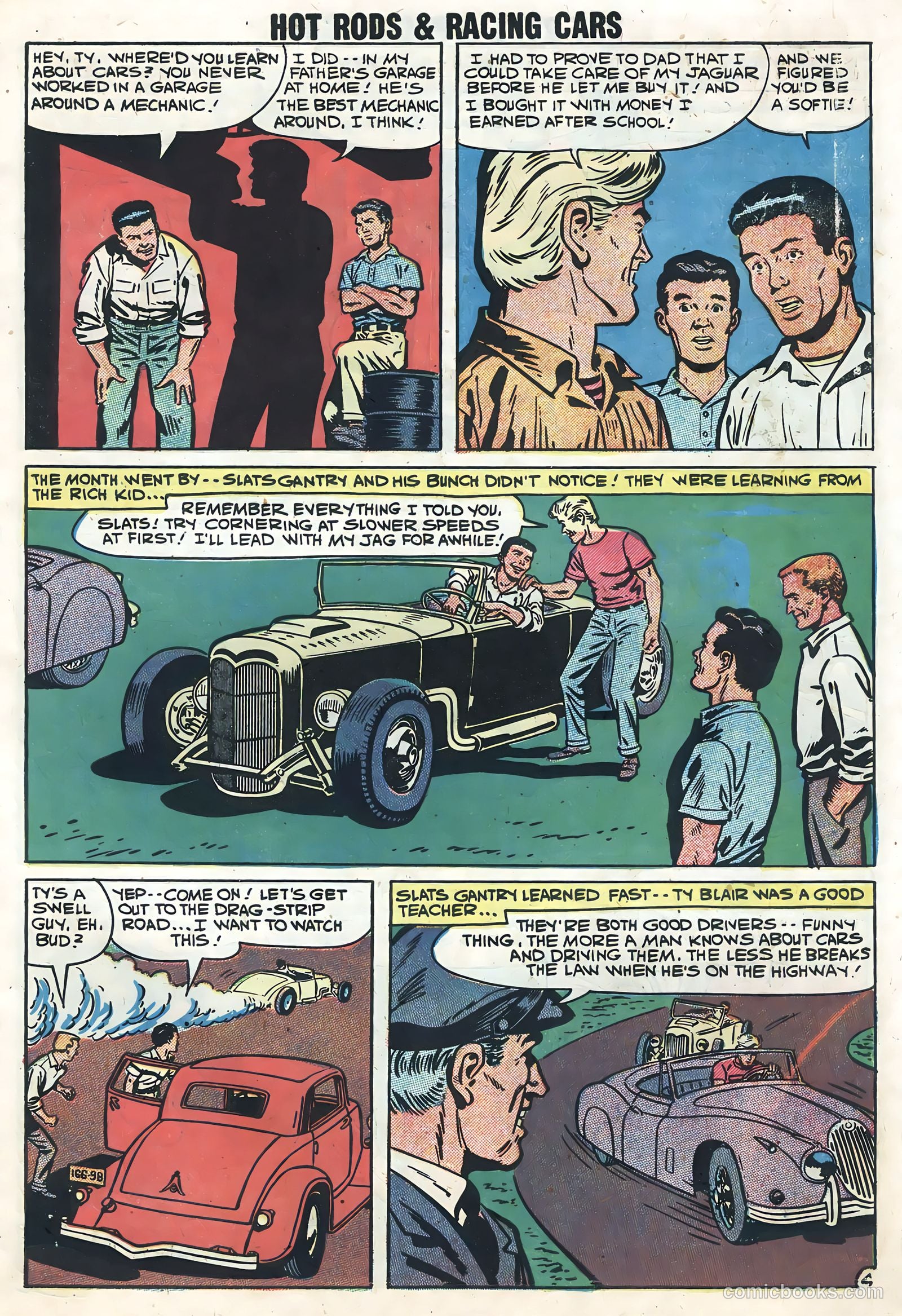 Hot Rods and Racing Cars #40 — page 7 of 36