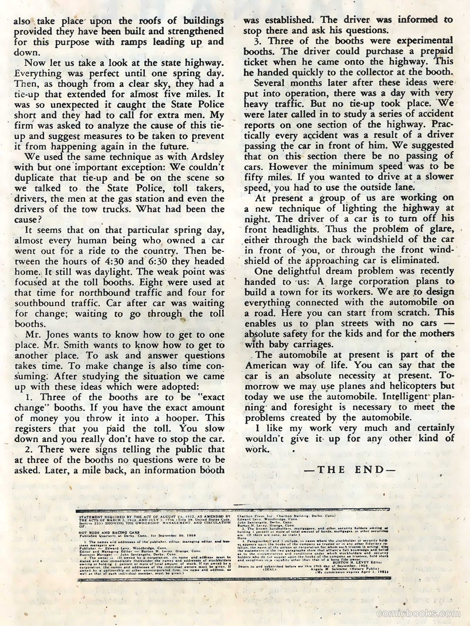 Hot Rods and Racing Cars #40 — page 10 of 36