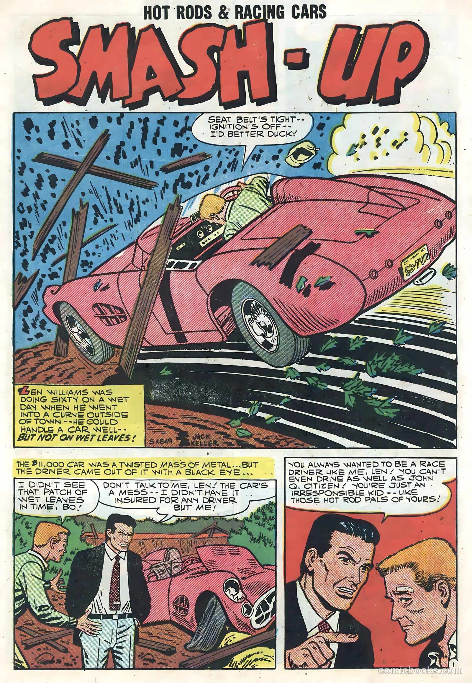 Hot Rods and Racing Cars #40 — page 11 of 36