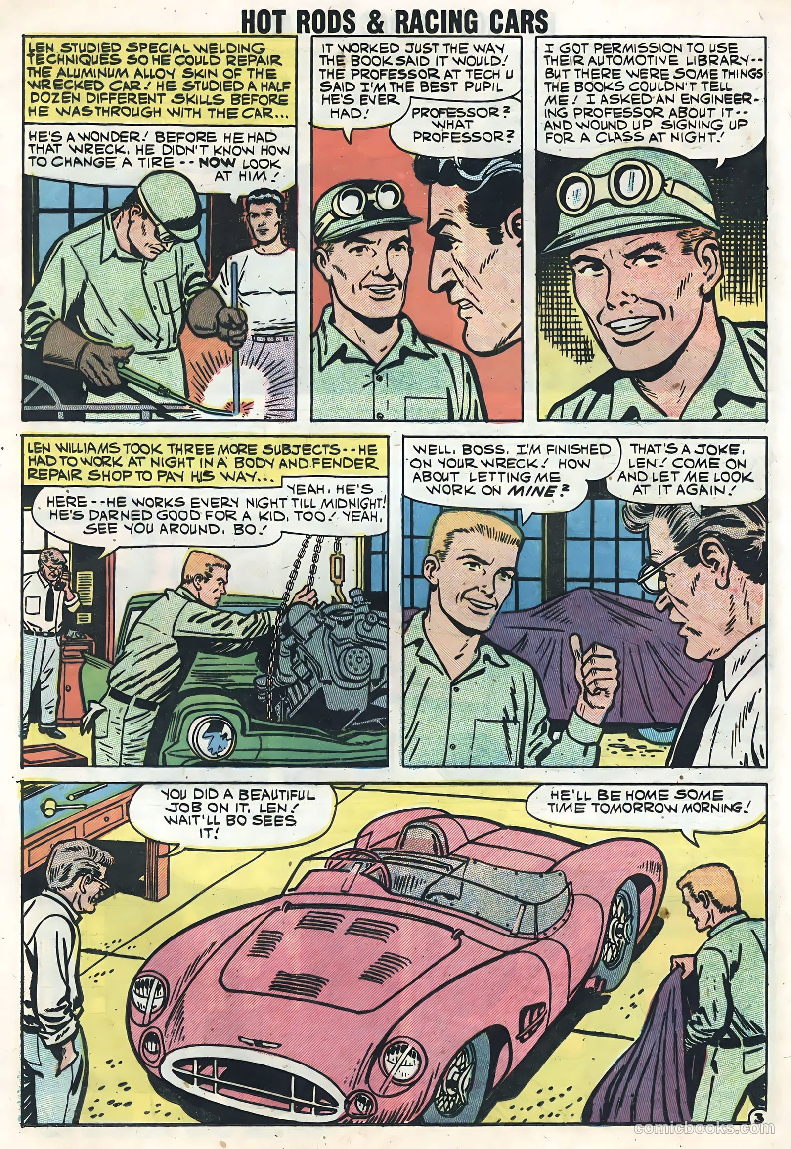 Hot Rods and Racing Cars #40 — page 13 of 36