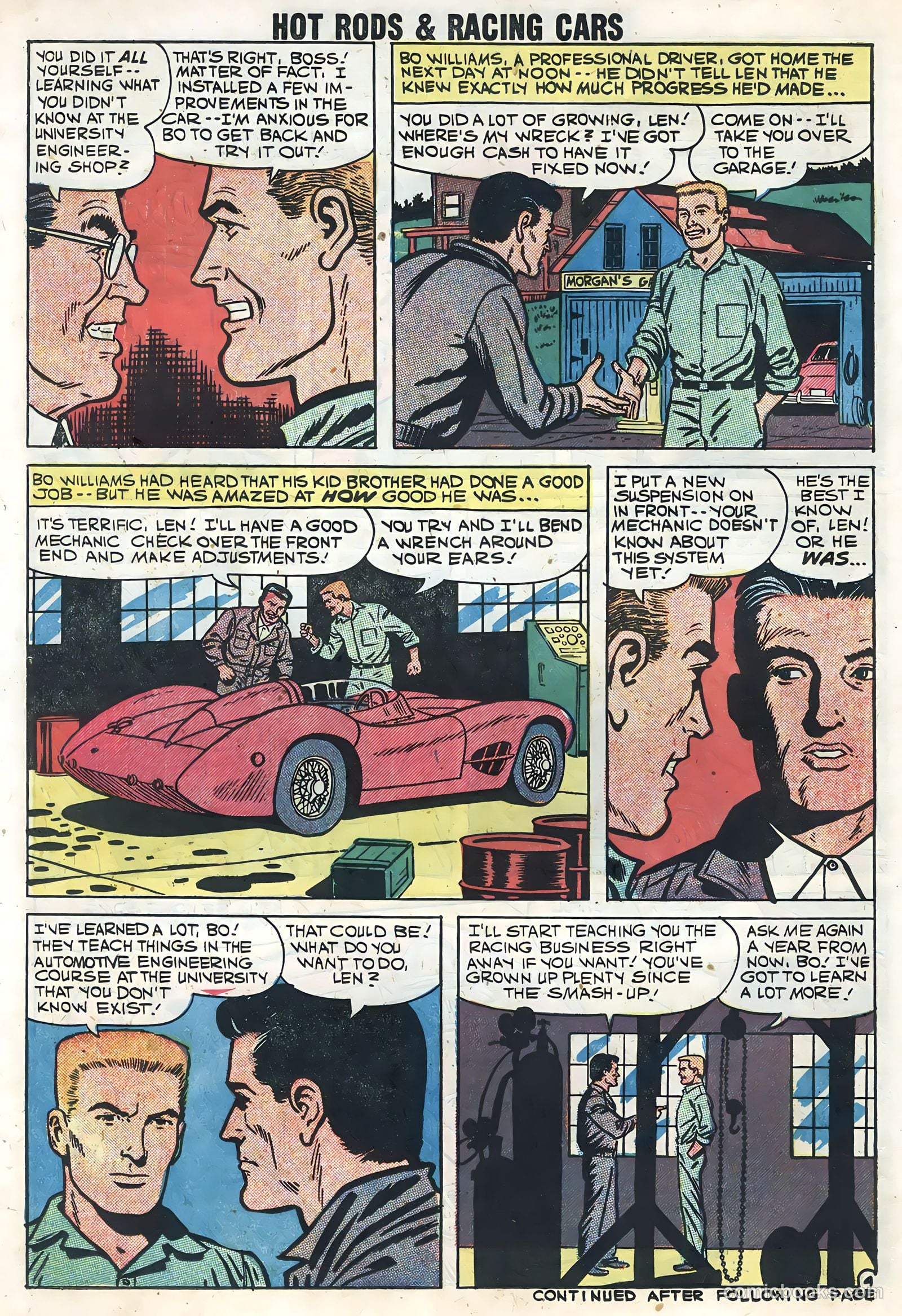 Hot Rods and Racing Cars #40 — page 14 of 36