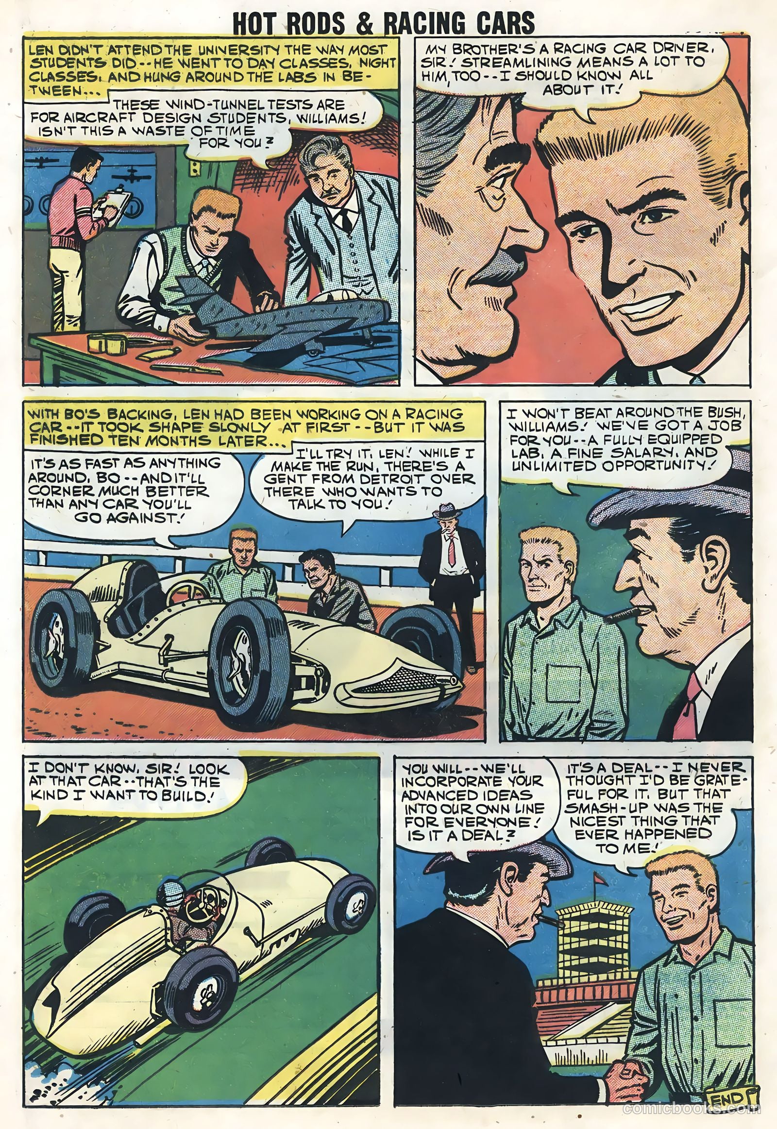 Hot Rods and Racing Cars #40 — page 16 of 36