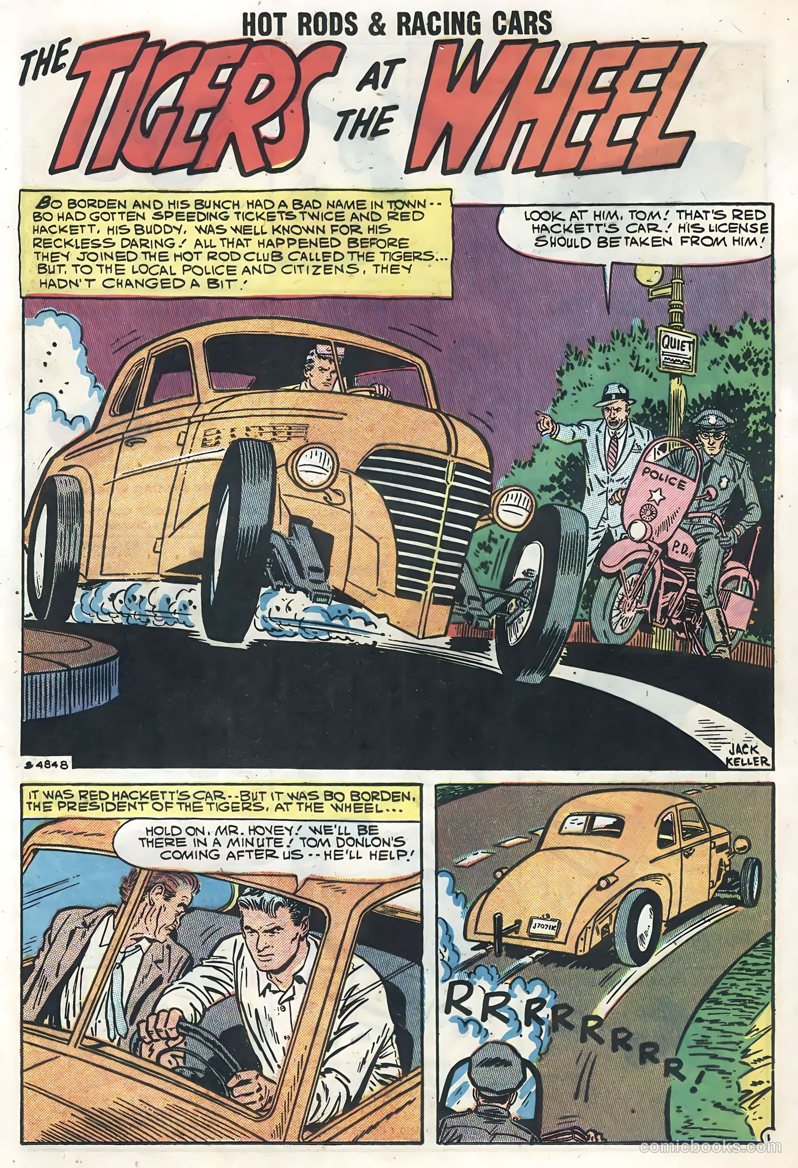 Hot Rods and Racing Cars #40 — page 20 of 36