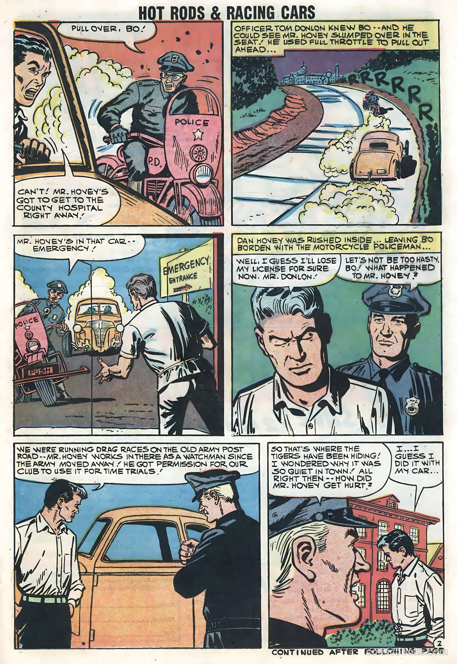 Hot Rods and Racing Cars #40 — page 21 of 36