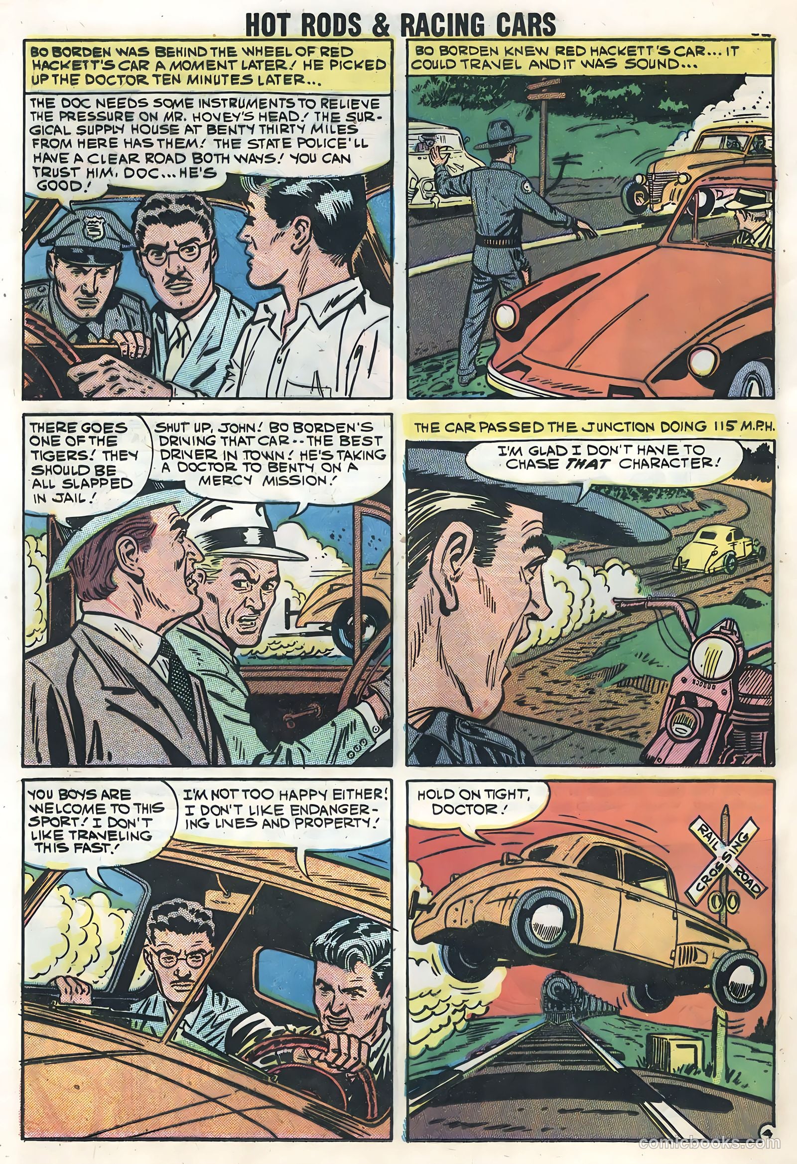 Hot Rods and Racing Cars #40 — page 24 of 36
