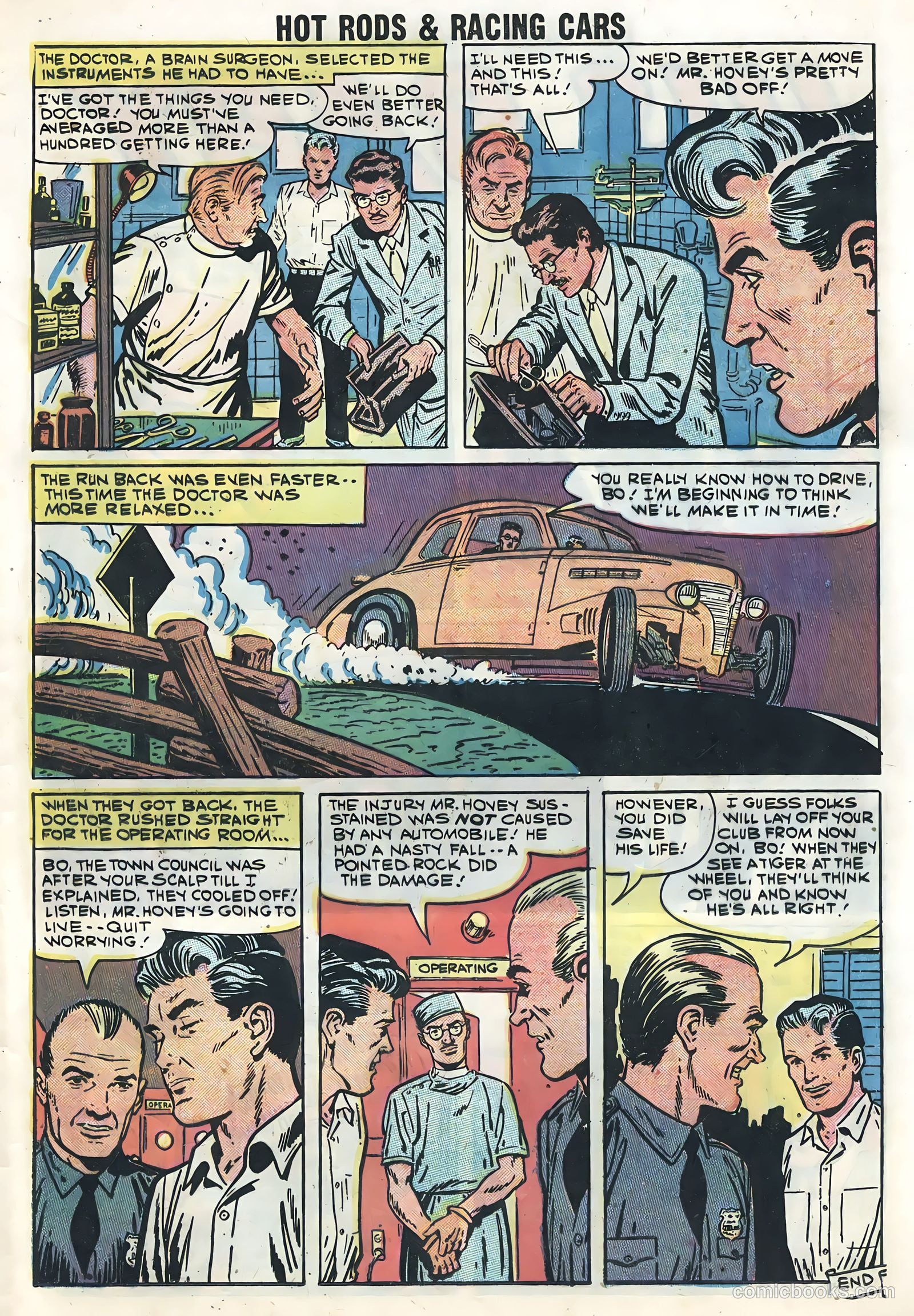 Hot Rods and Racing Cars #40 — page 25 of 36