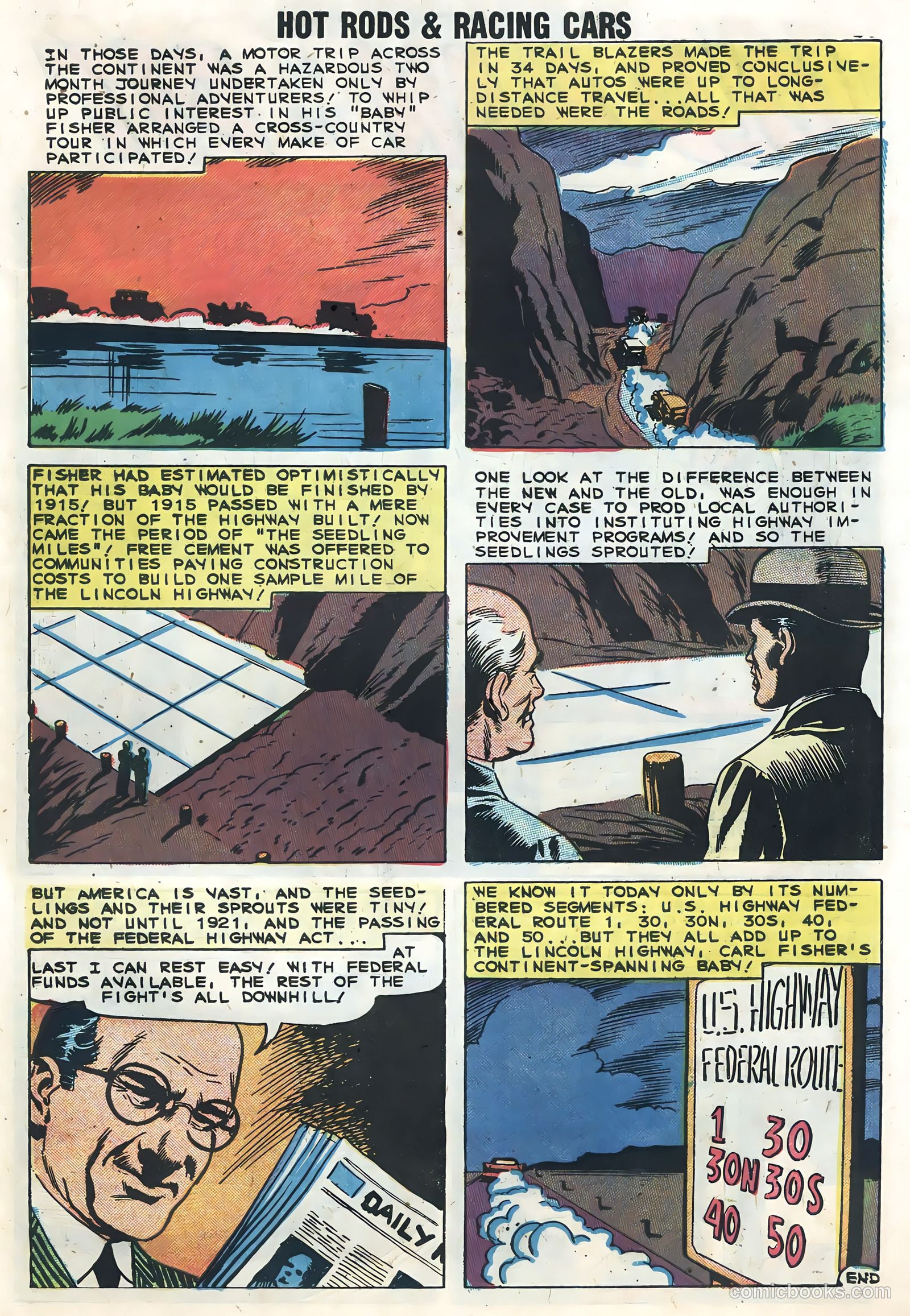 Hot Rods and Racing Cars #40 — page 27 of 36