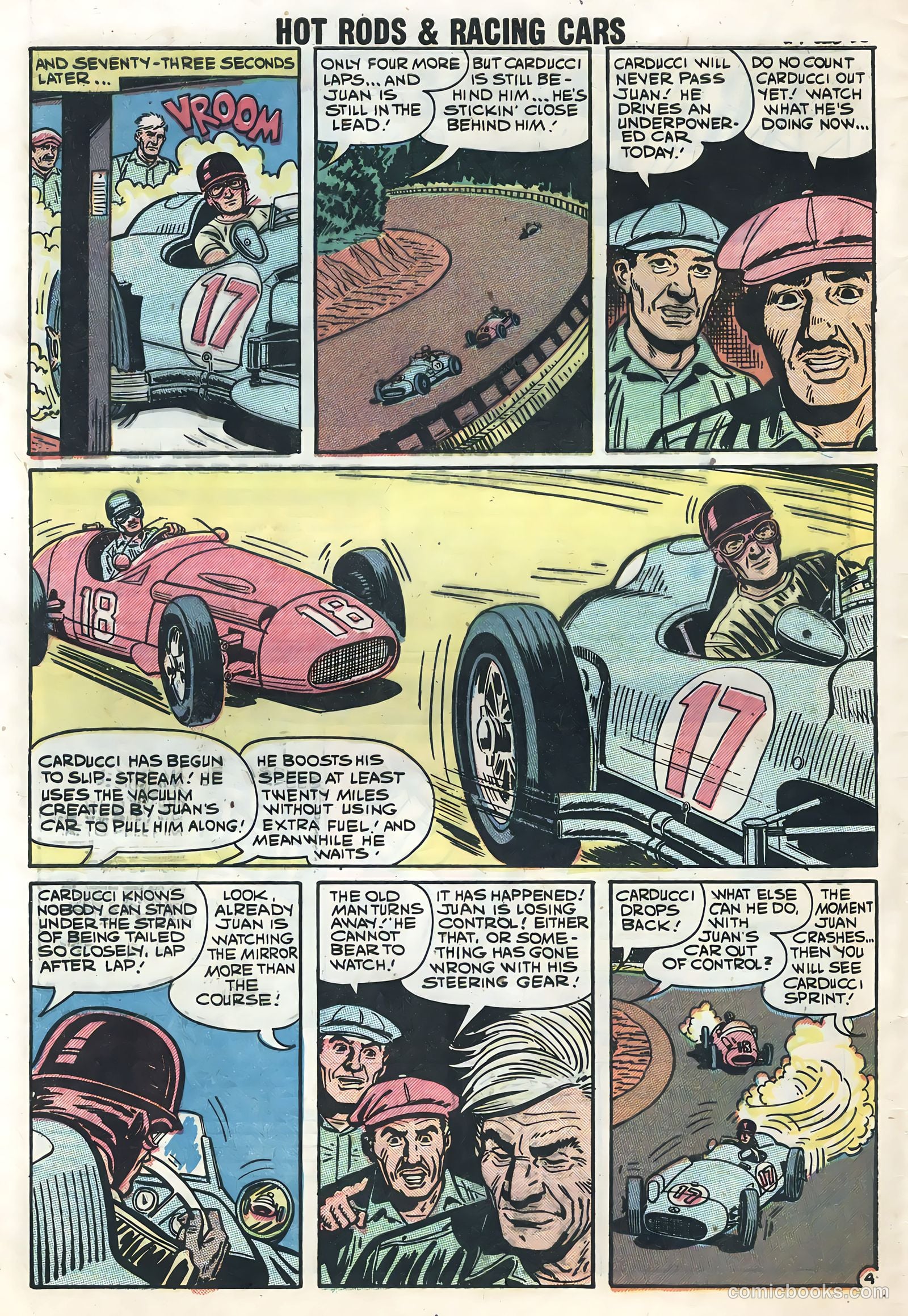 Hot Rods and Racing Cars #40 — page 32 of 36