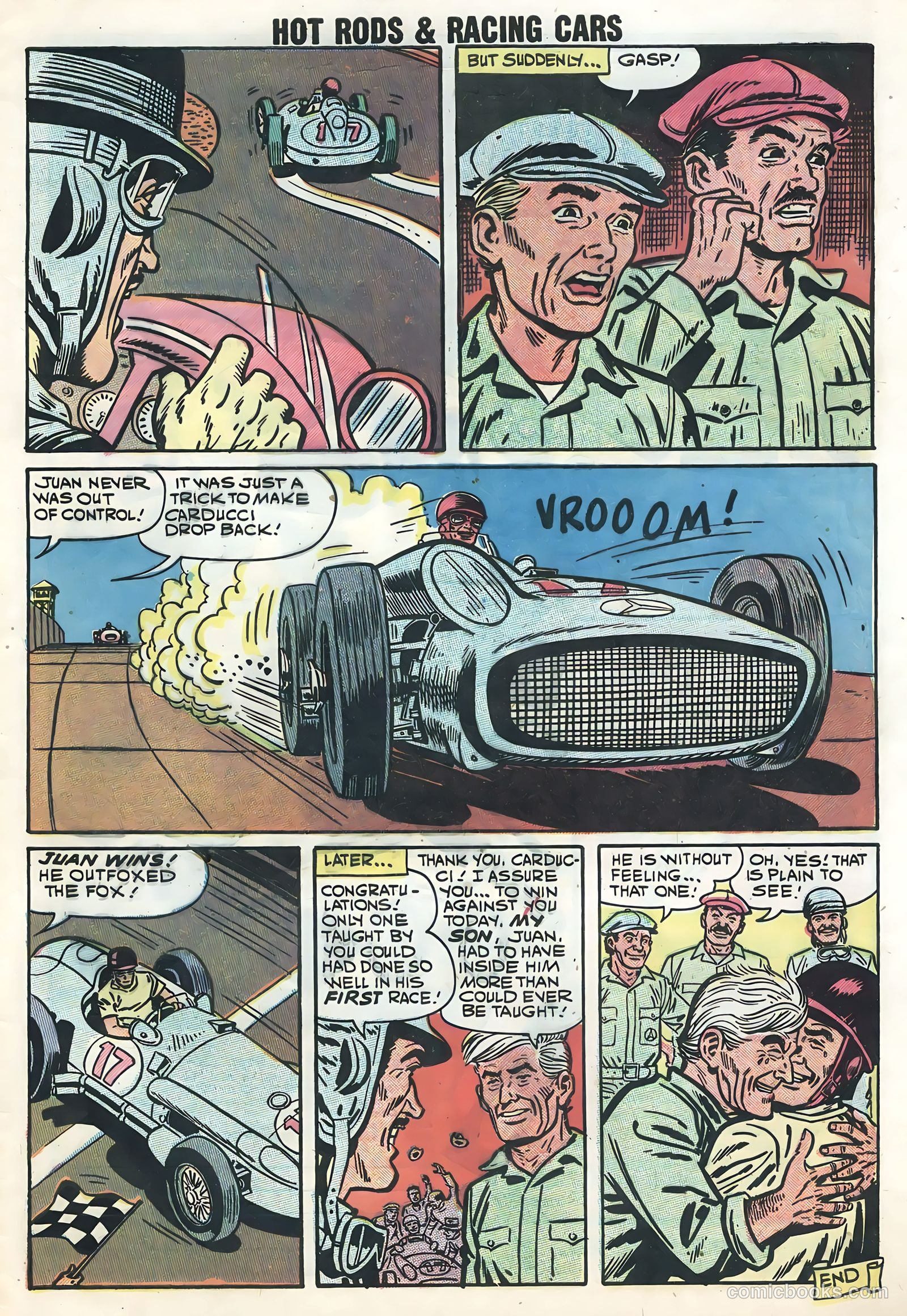 Hot Rods and Racing Cars #40 — page 33 of 36