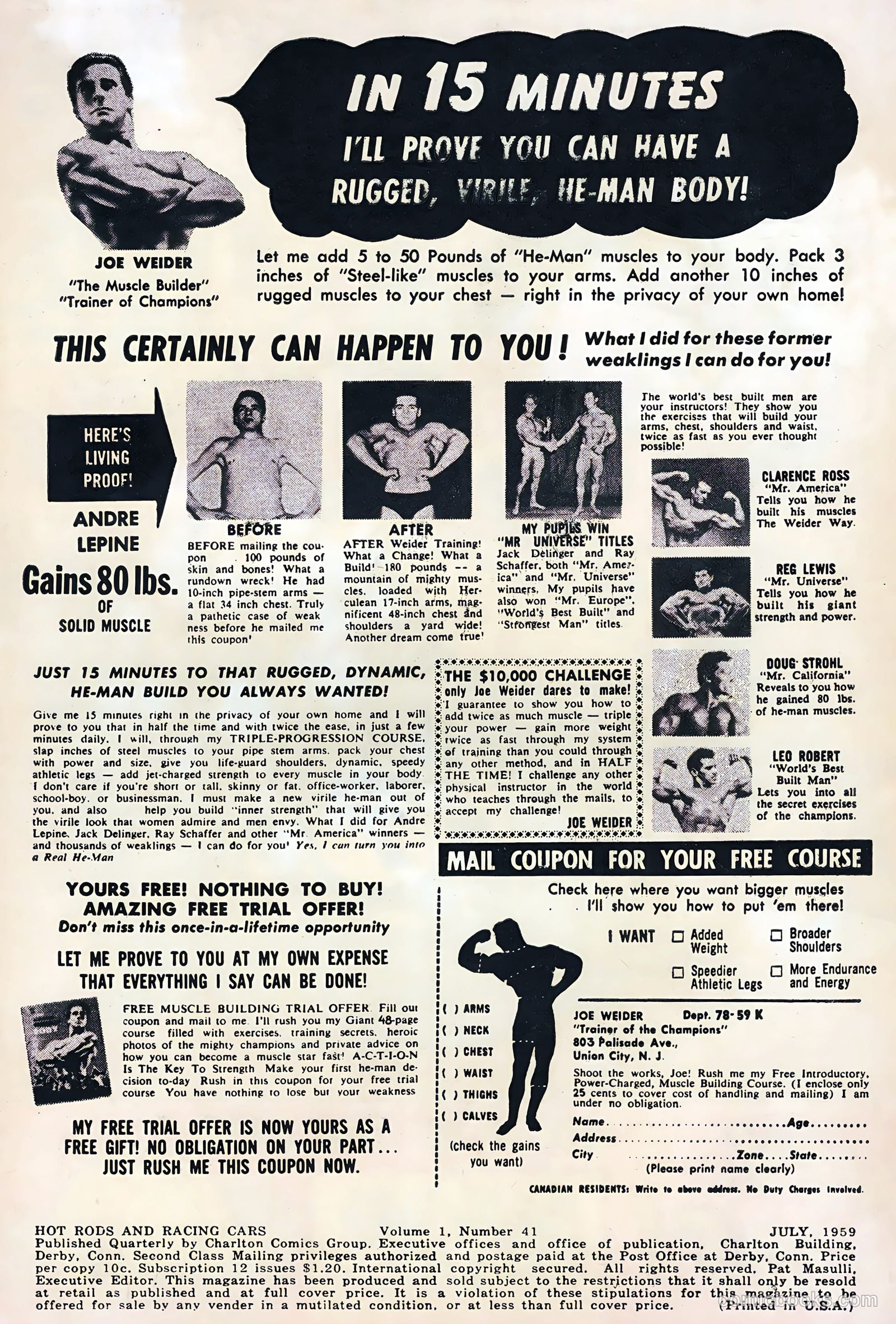 Hot Rods and Racing Cars #41 — page 2 of 36
