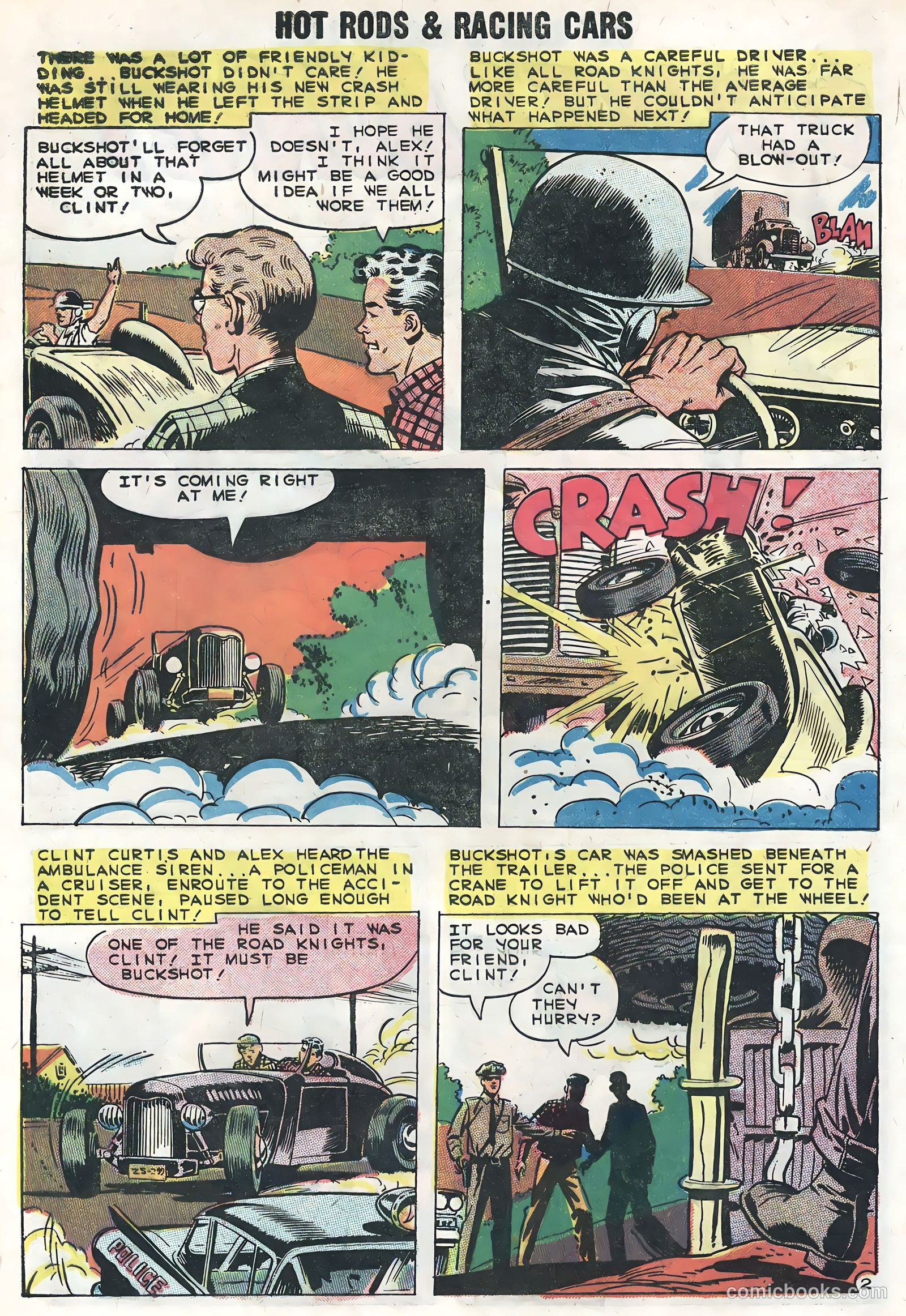 Hot Rods and Racing Cars #41 — page 4 of 36