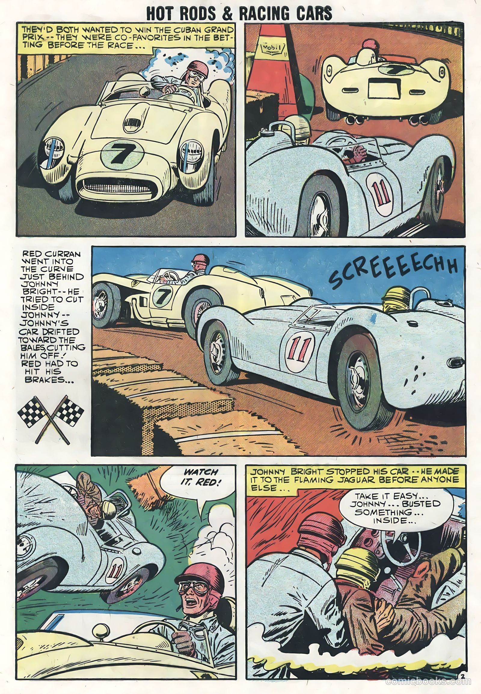 Hot Rods and Racing Cars #41 — page 9 of 36