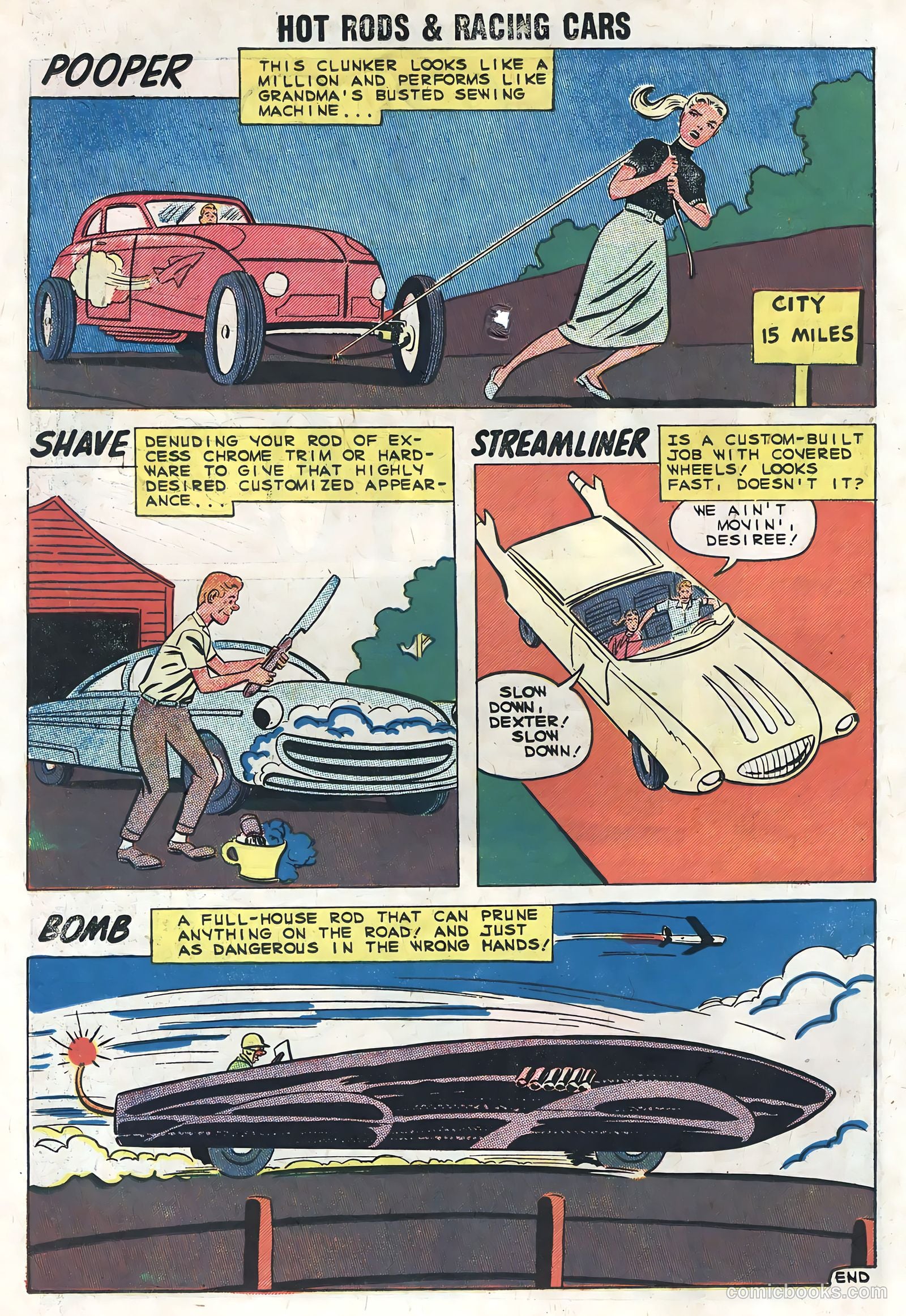 Hot Rods and Racing Cars #41 — page 14 of 36