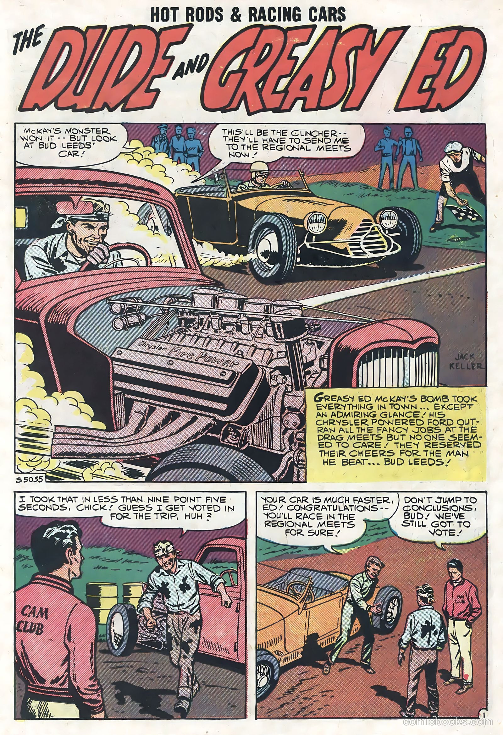 Hot Rods and Racing Cars #41 — page 15 of 36