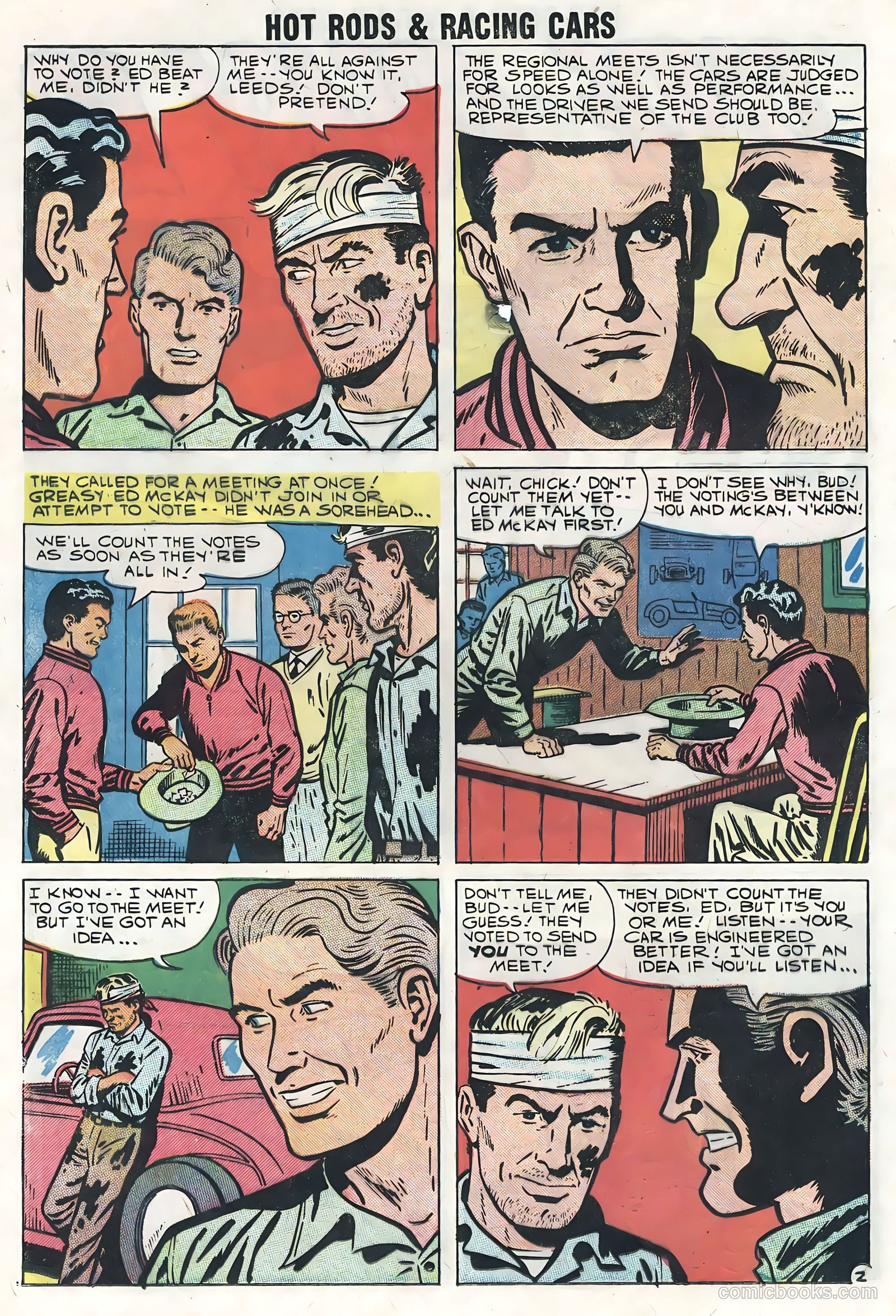 Hot Rods and Racing Cars #41 — page 16 of 36