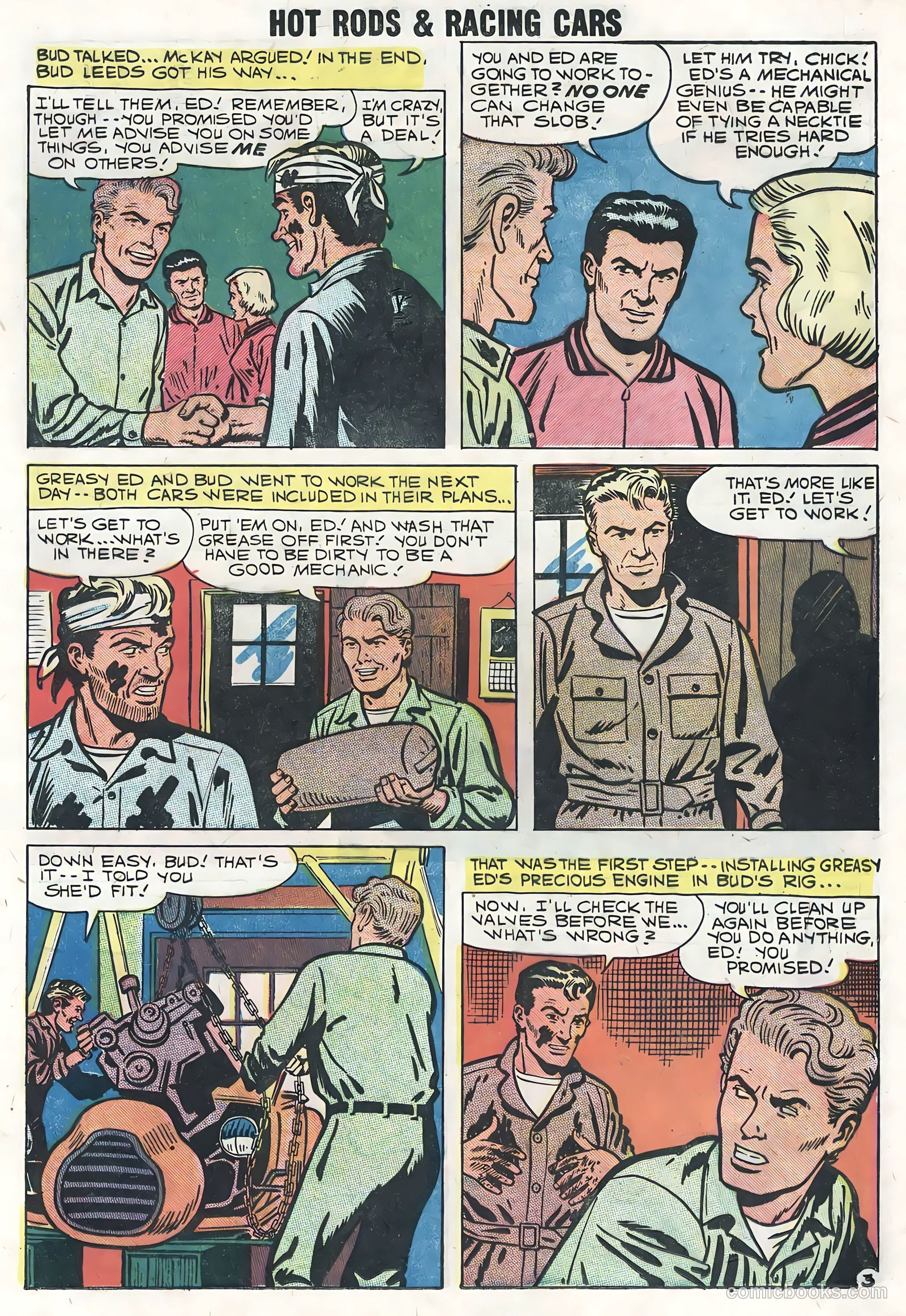 Hot Rods and Racing Cars #41 — page 17 of 36