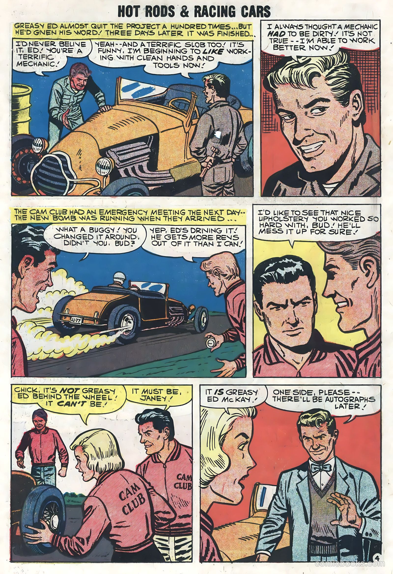 Hot Rods and Racing Cars #41 — page 18 of 36