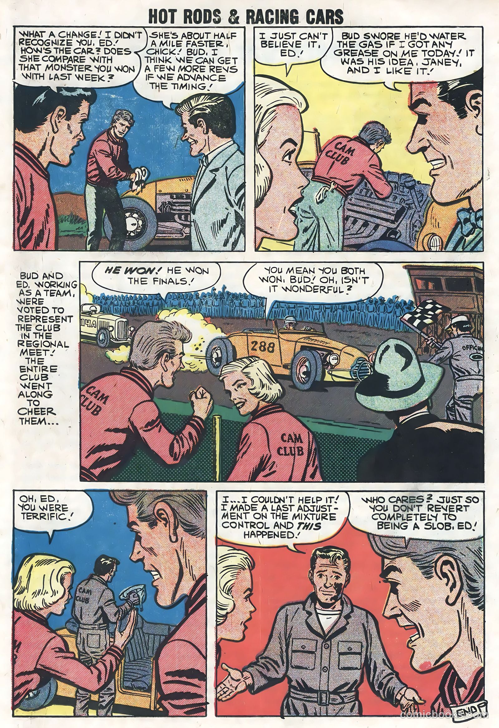 Hot Rods and Racing Cars #41 — page 19 of 36