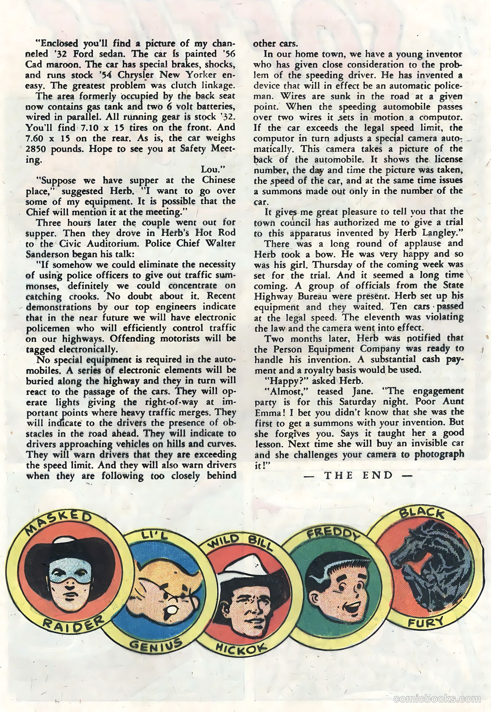 Hot Rods and Racing Cars #41 — page 21 of 36