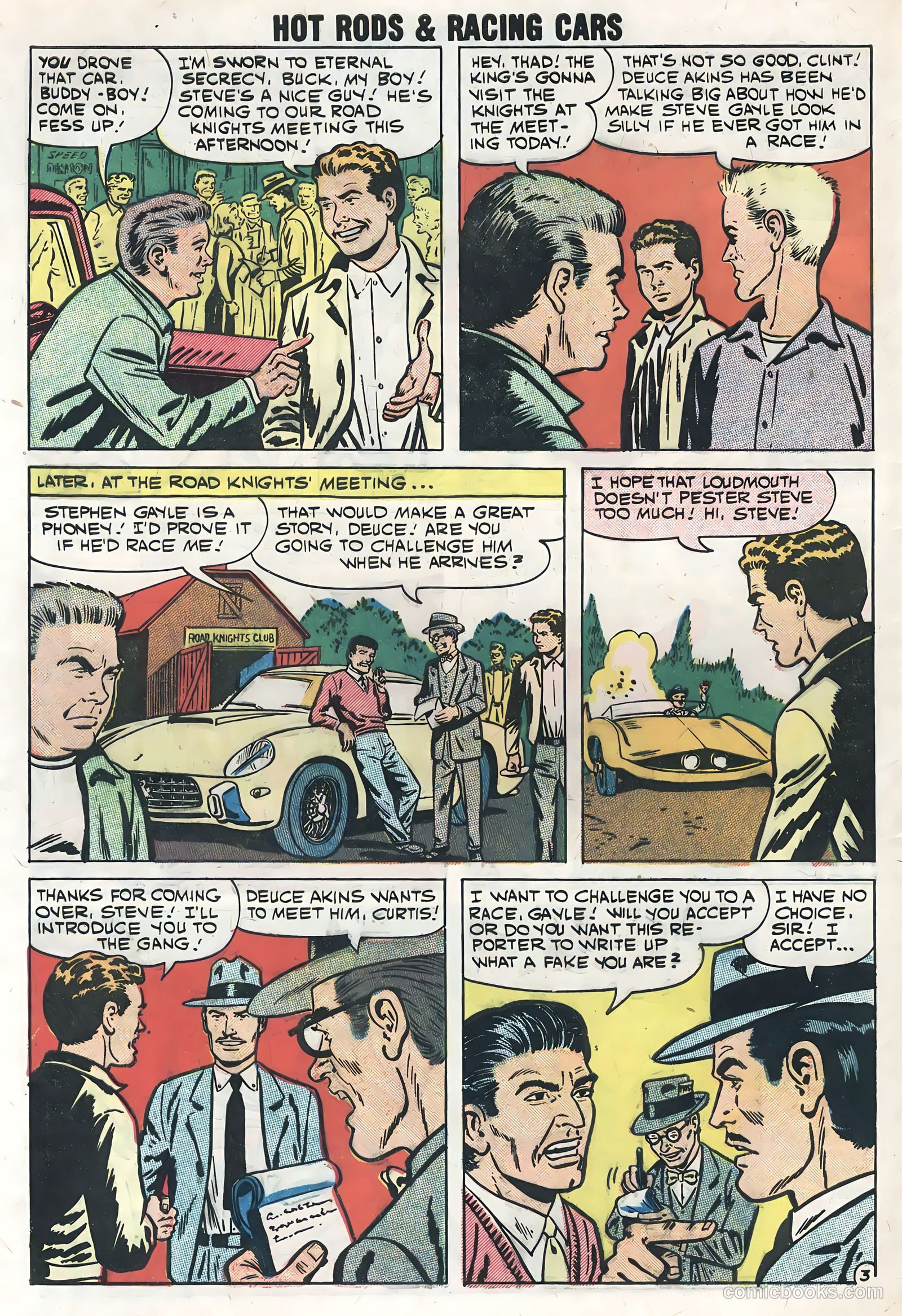 Hot Rods and Racing Cars #41 — page 32 of 36