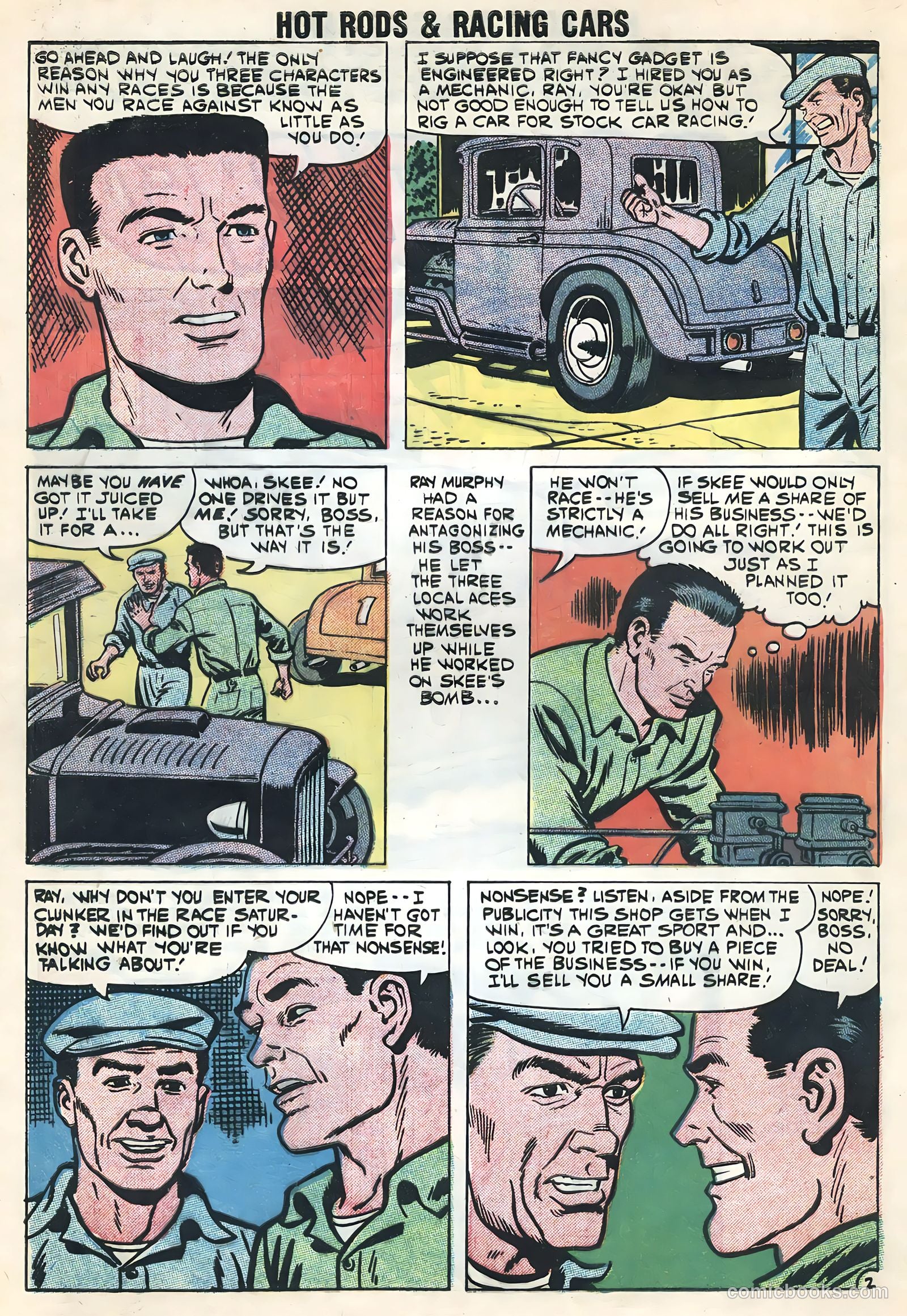Hot Rods and Racing Cars #42 — page 4 of 36
