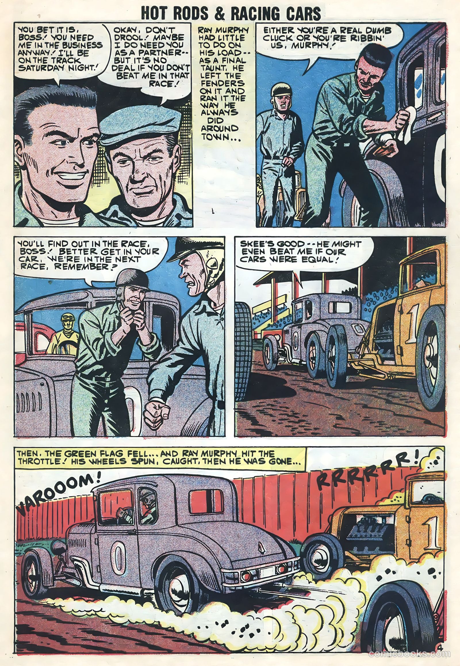 Hot Rods and Racing Cars #42 — page 7 of 36