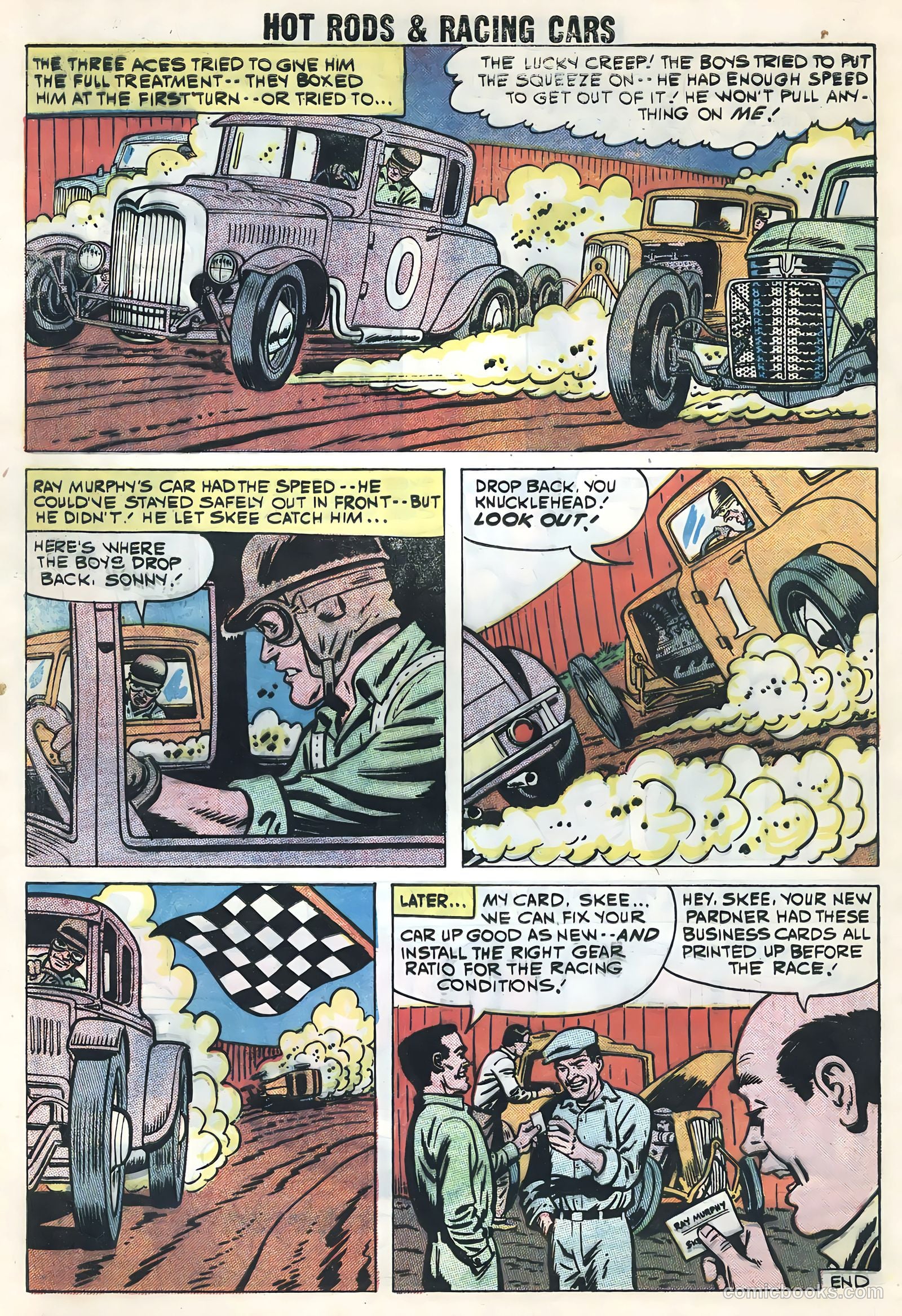 Hot Rods and Racing Cars #42 — page 8 of 36
