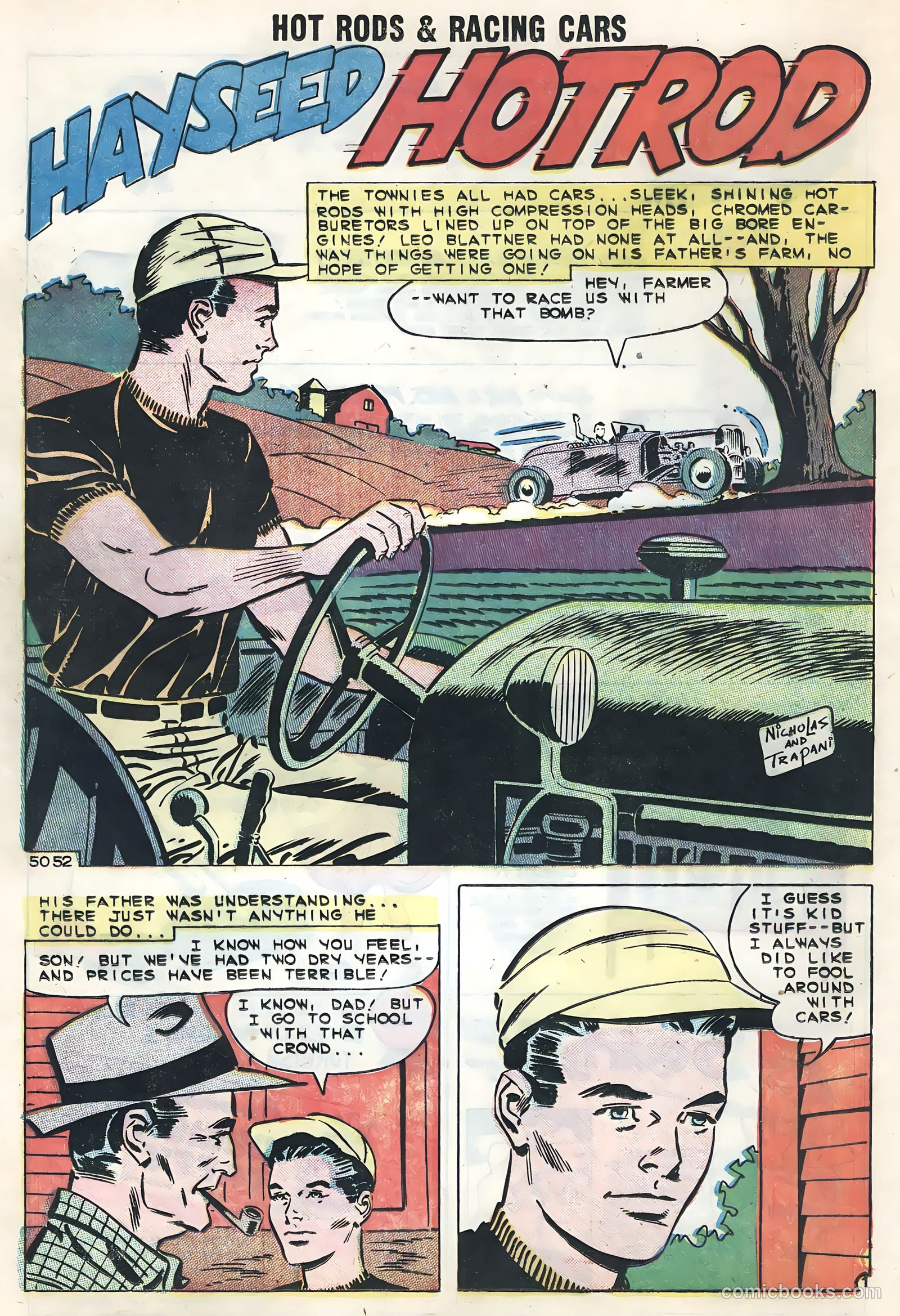 Hot Rods and Racing Cars #42 — page 12 of 36