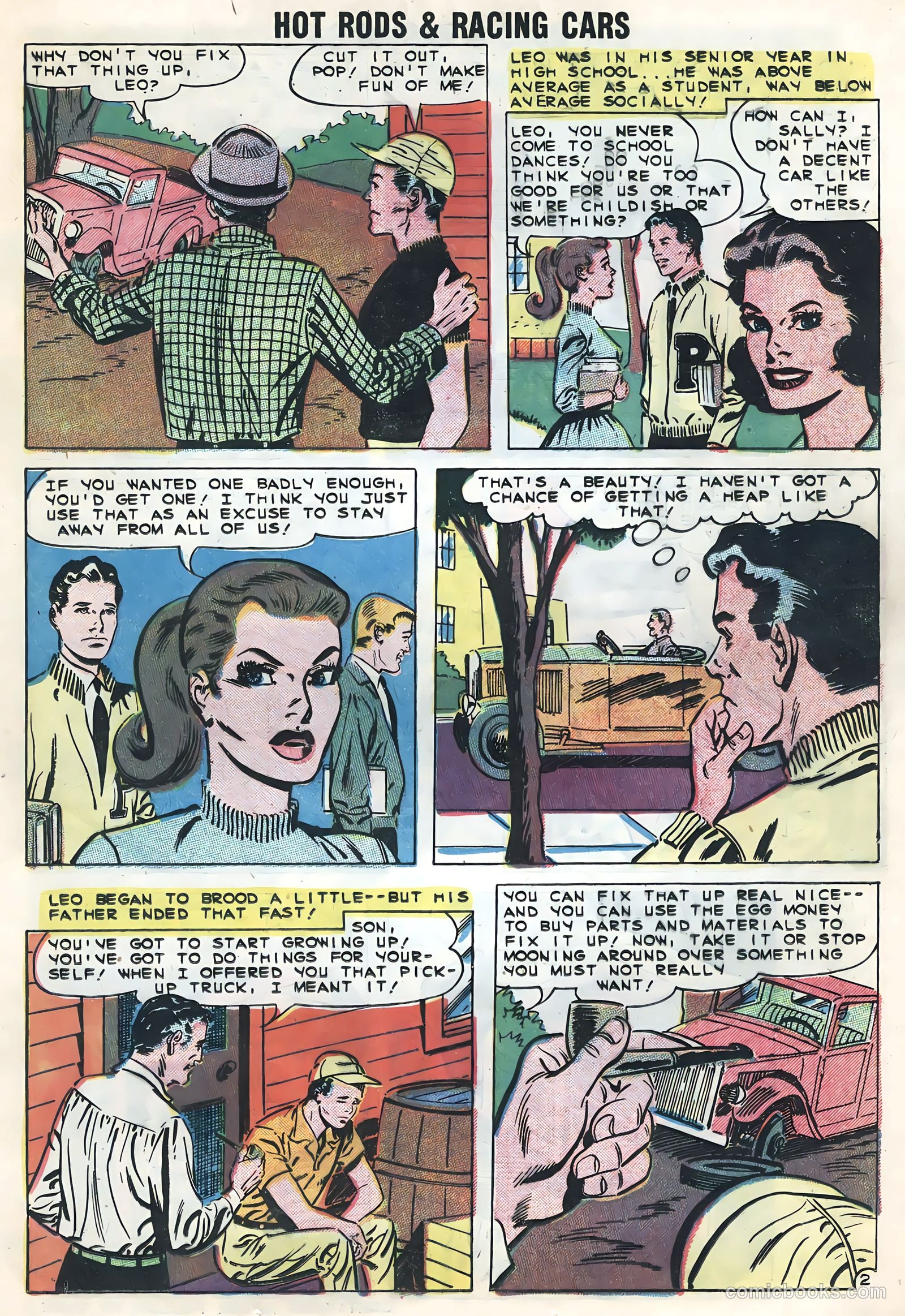 Hot Rods and Racing Cars #42 — page 13 of 36